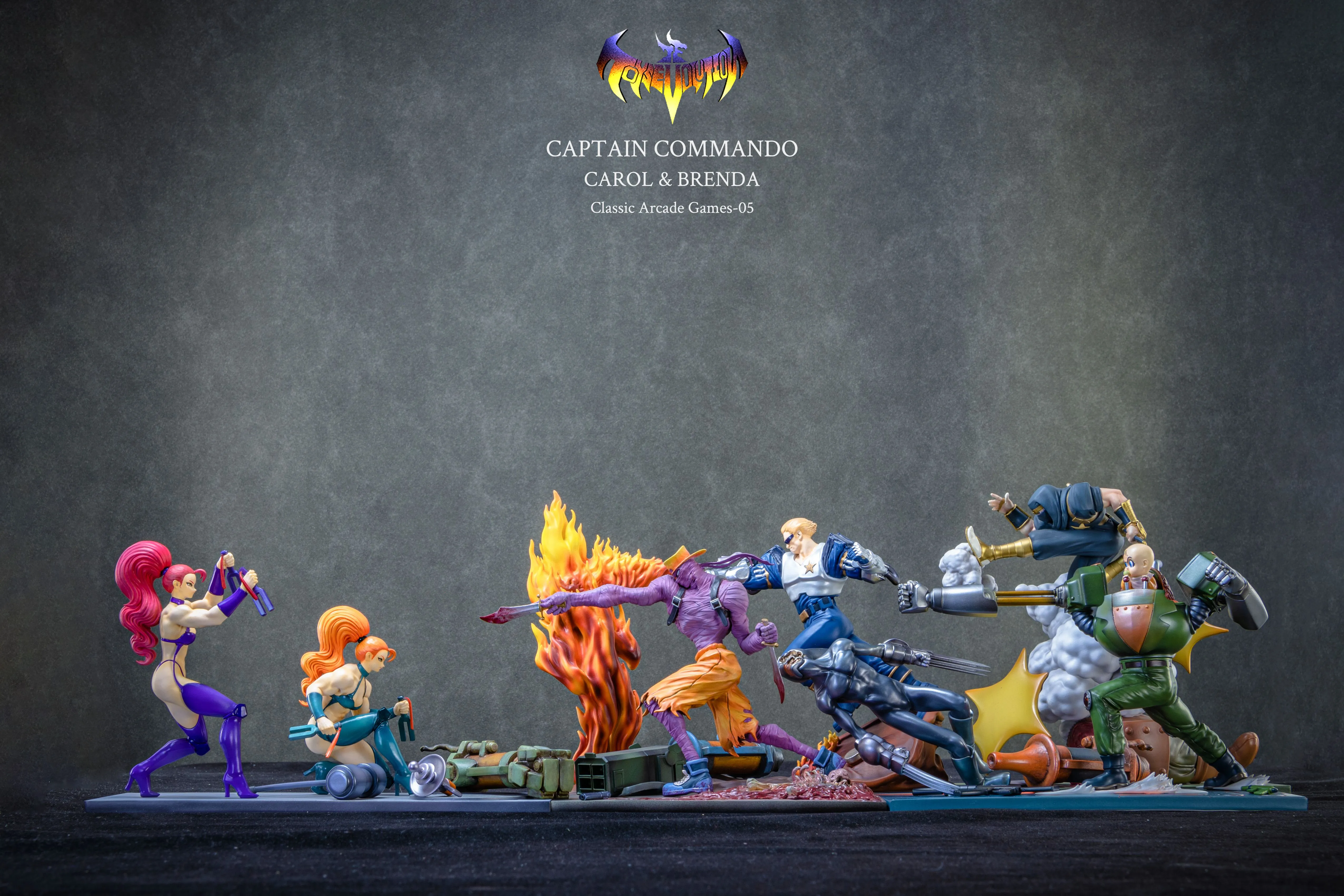 【Pre-sale】Classic Arcade Games-05 CAROL and BRENDA-Toys Evolution Studio