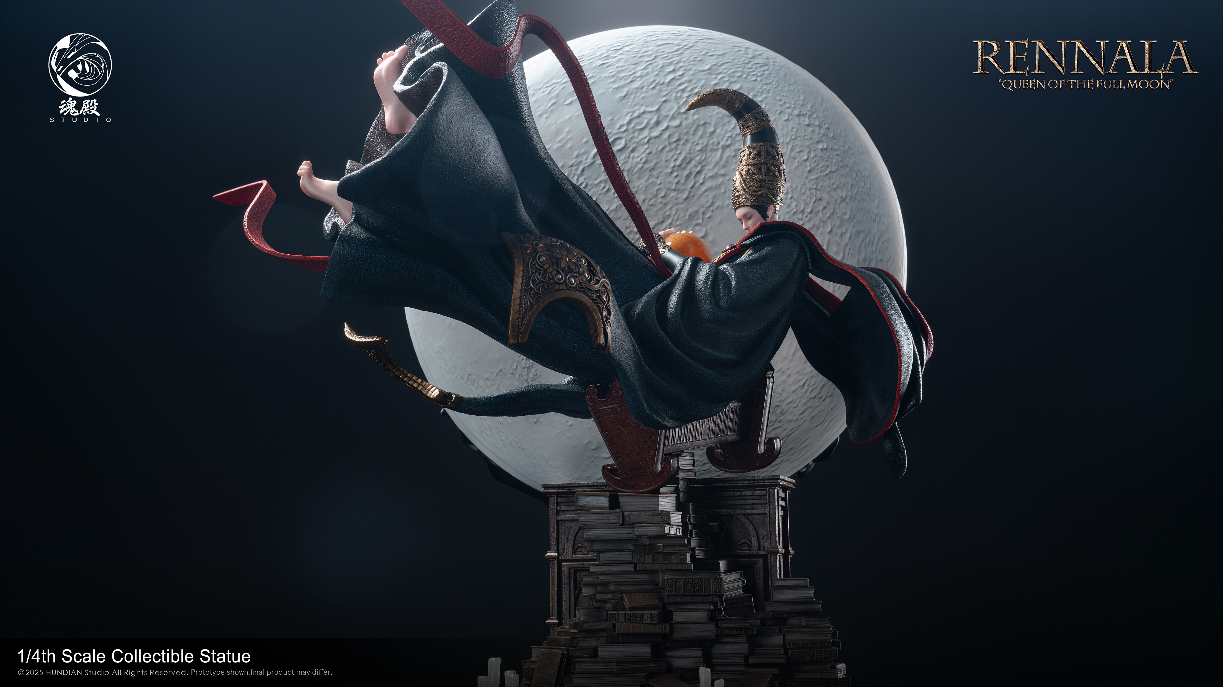 【Pre-sale】1/4 Scale The Queen of Full Moon Rennala-HunDian Studio