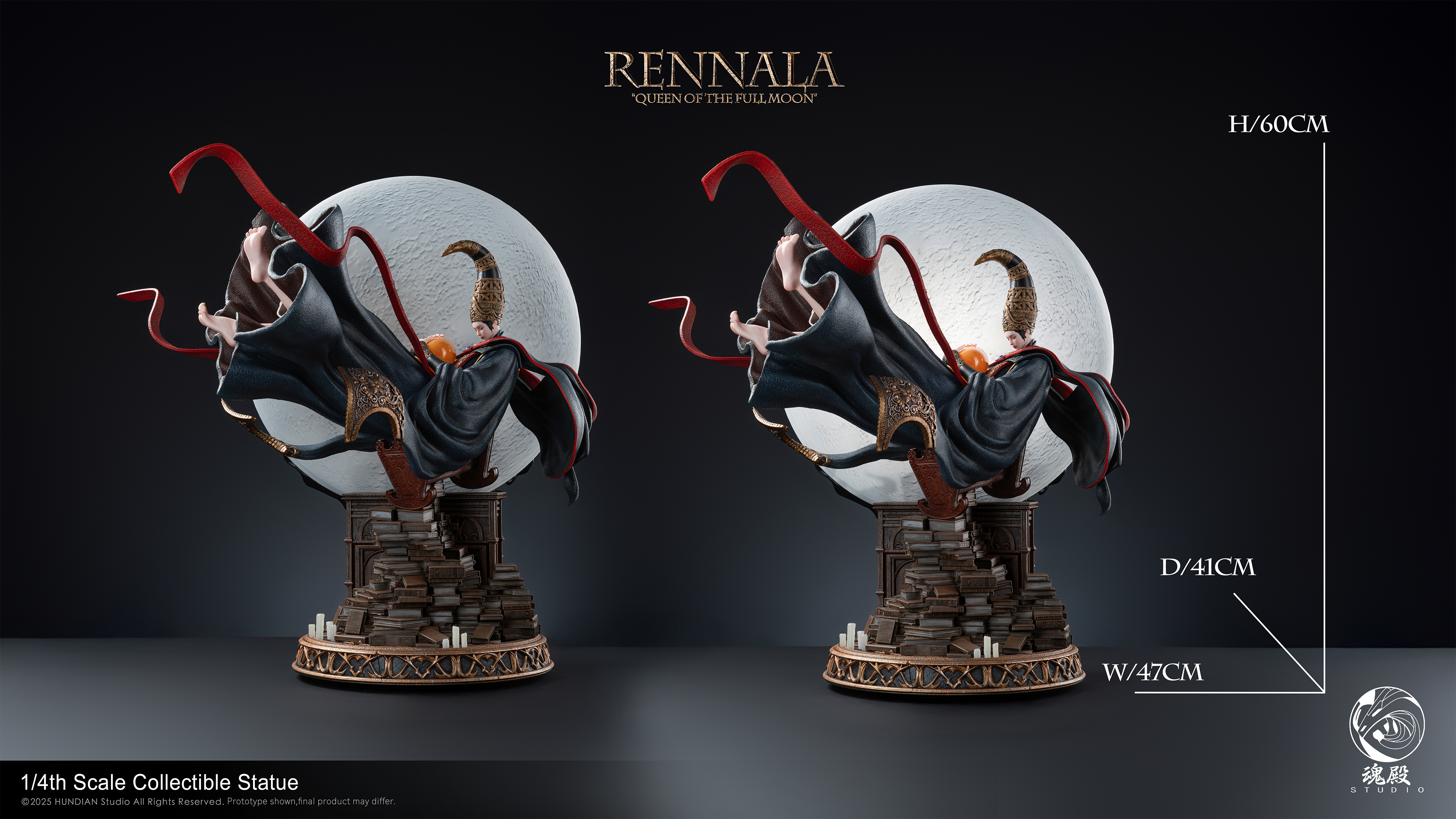 【Pre-sale】1/4 Scale The Queen of Full Moon Rennala-HunDian Studio