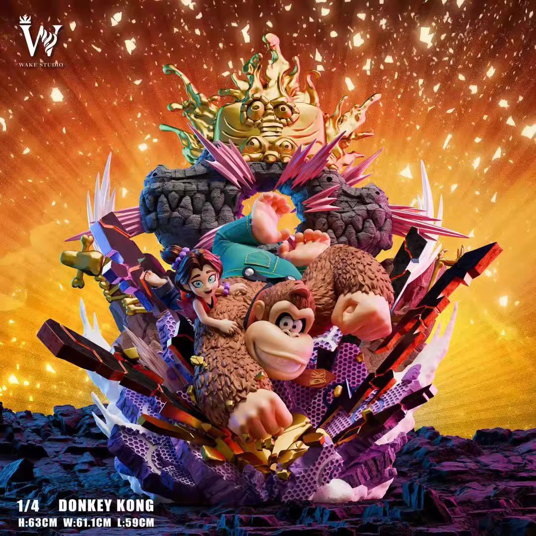 【Pre-sale】1/4 Scale Donkey Kong Bananza-Wake Studio
