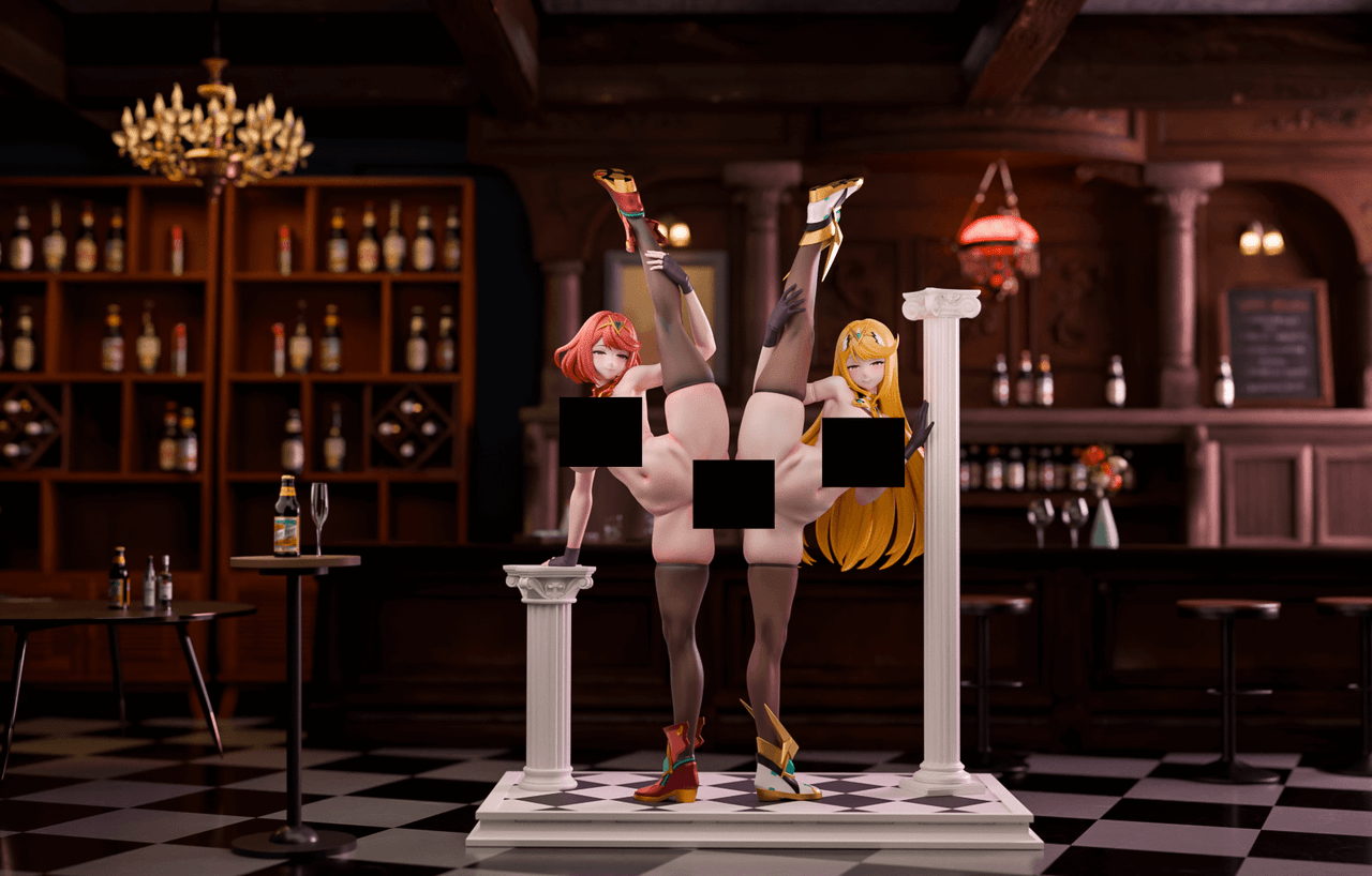 【Pre-sale】1/6 Scale Mythra and Pyra-Genius Bee Studio