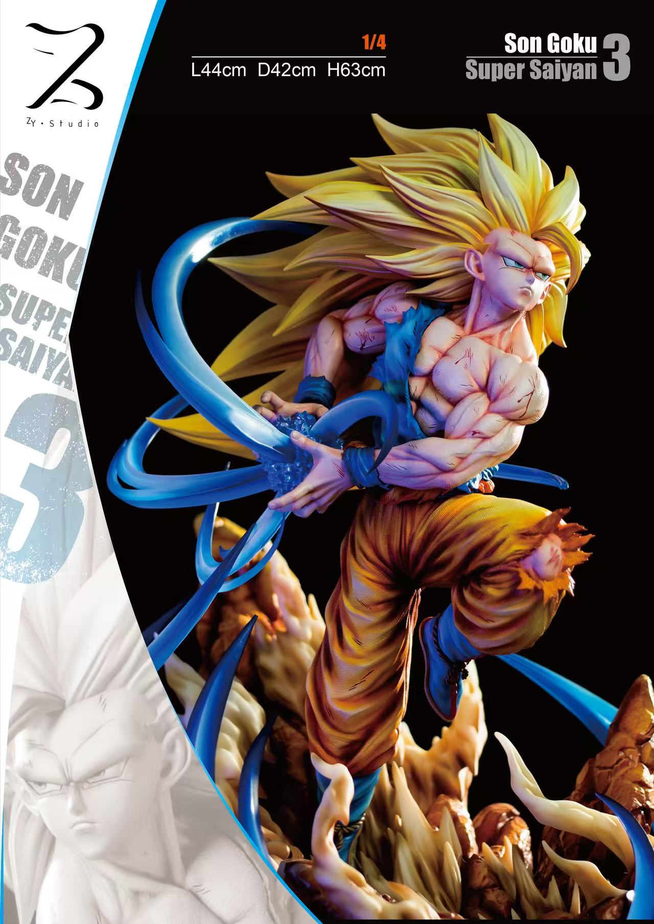 【Pre-sale】1/4 Scale Super Seiya 3 Son Goku-ZY Studio