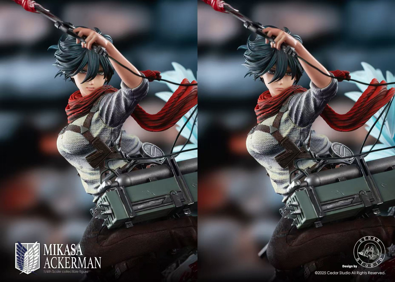 【Pre-sale】1/6 Scale Mikasa Ackerman-Cedar Studio