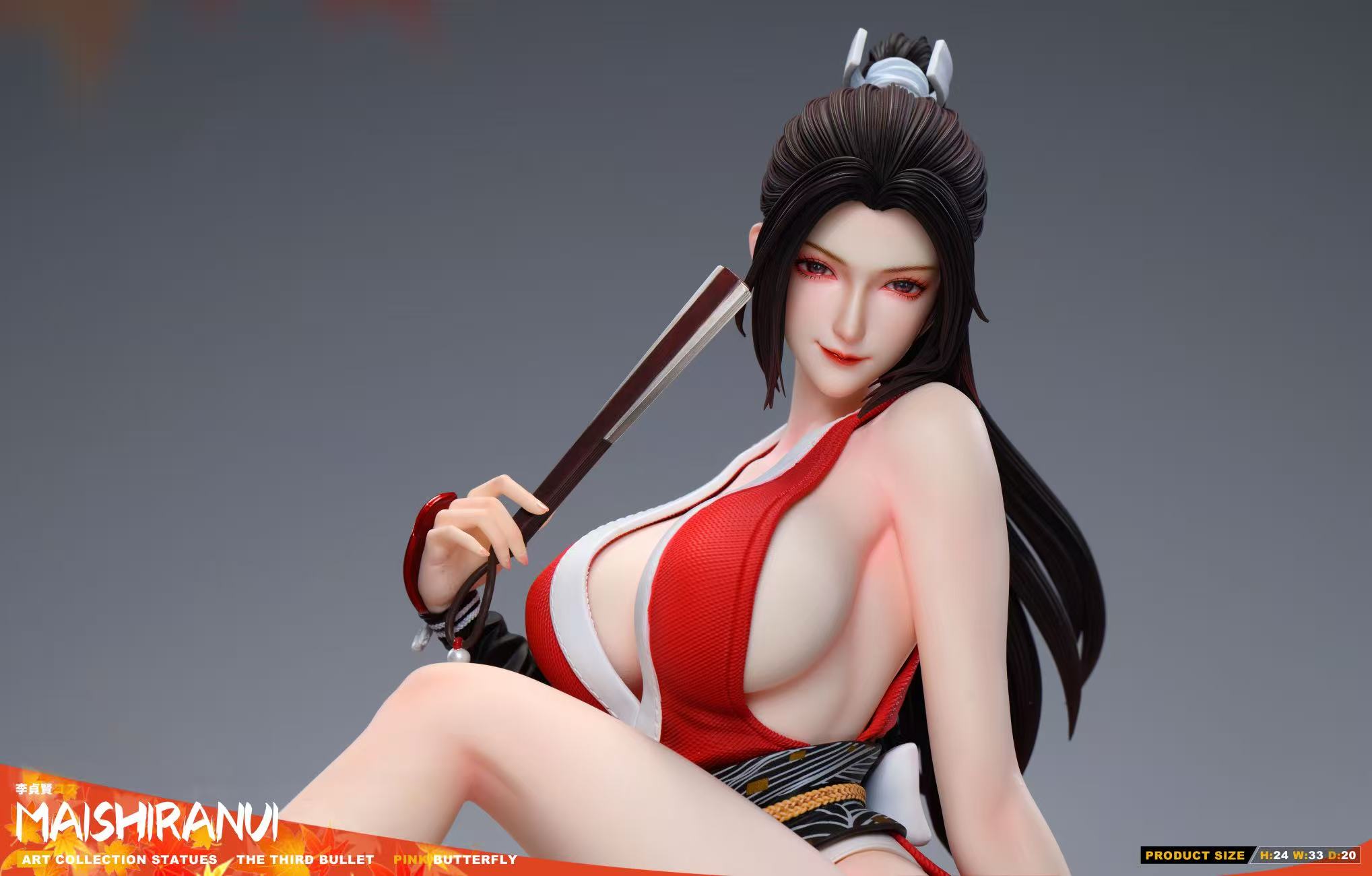 【Pre-sale】1/4 Scale Mai Shiranui-Pink Butterfly Studio