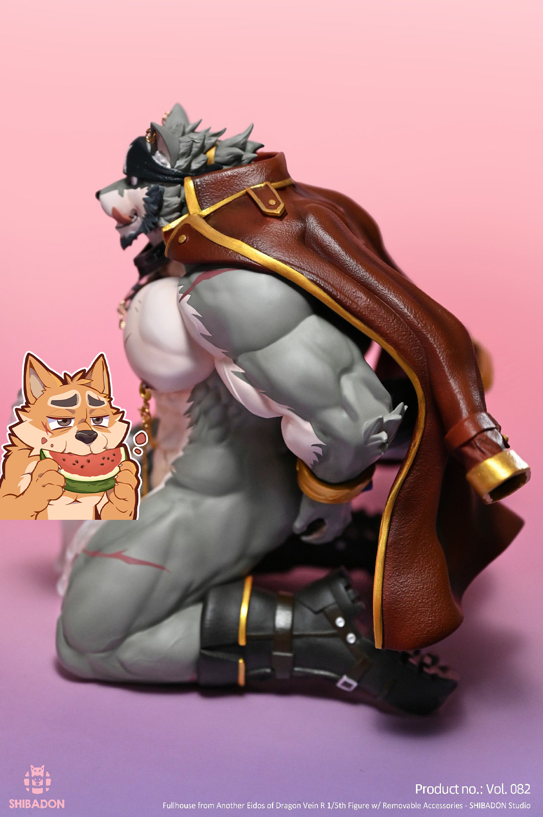 【Pre-sale】1/5 Scale Shiitake Mushroom Wolf-Shibadon Studio