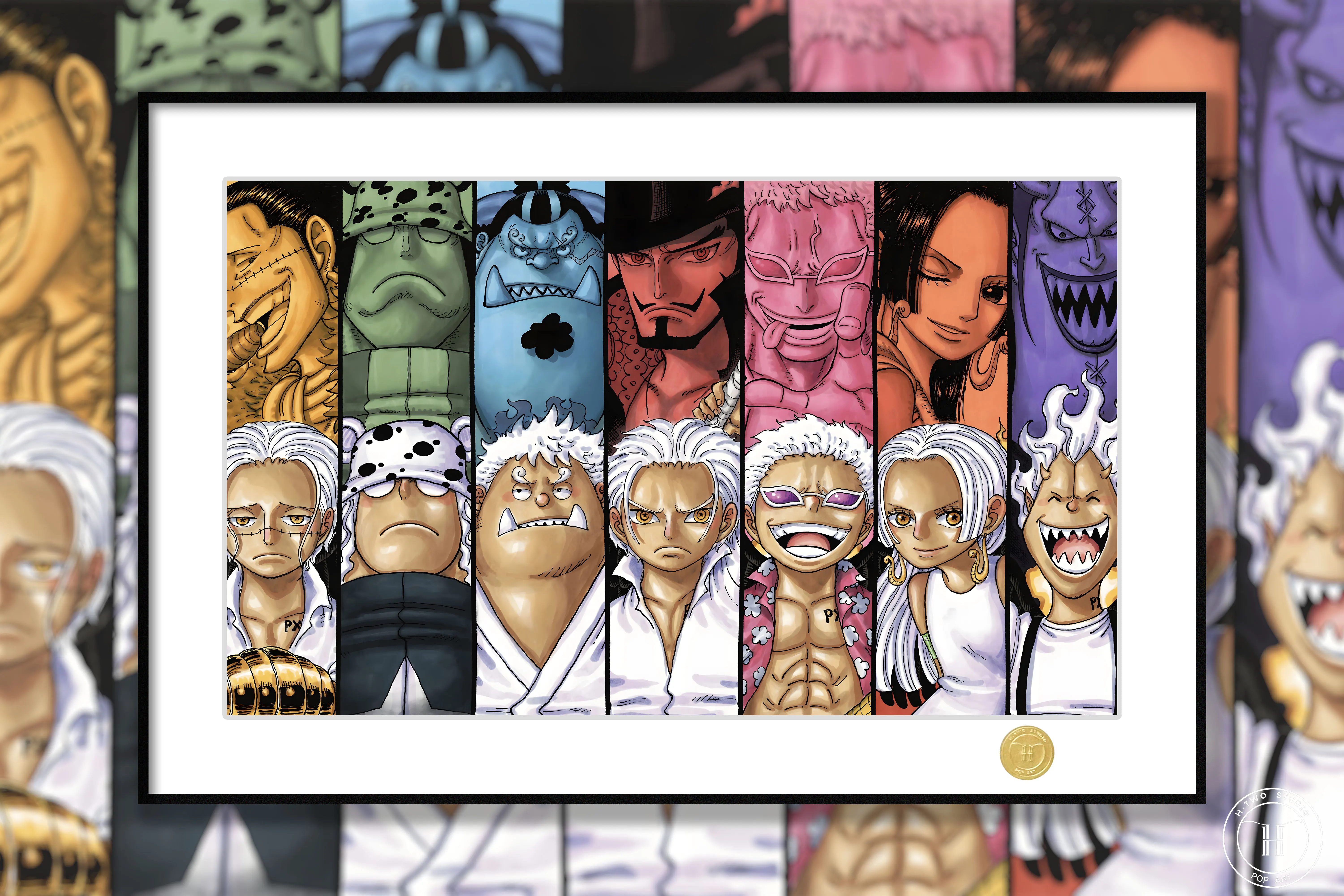 【Pre-sale】Decorative Painting of Seven Characters-H2 Studio