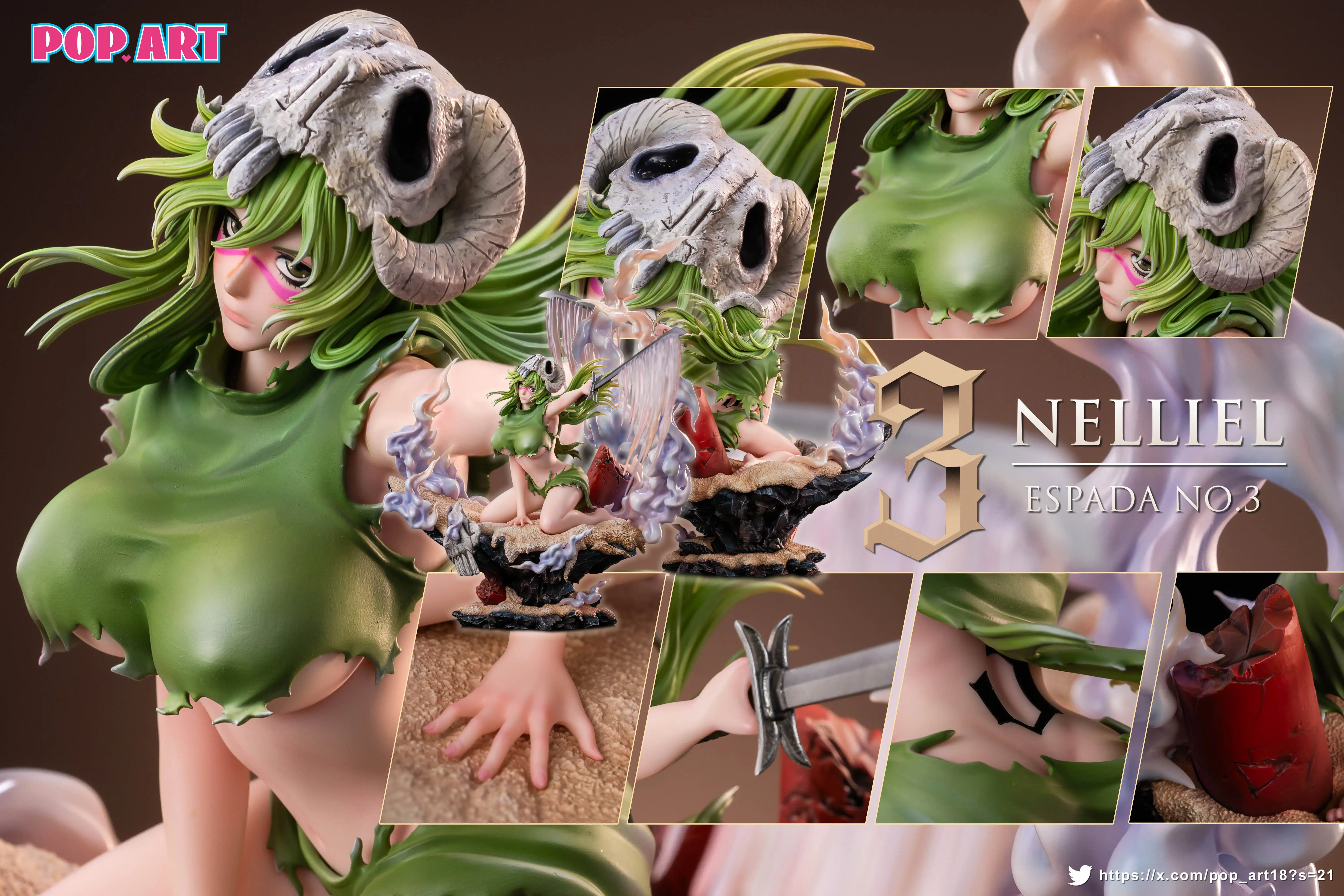 【Pre-sale】1/6 Scale Nelliel-POP.ART Studio