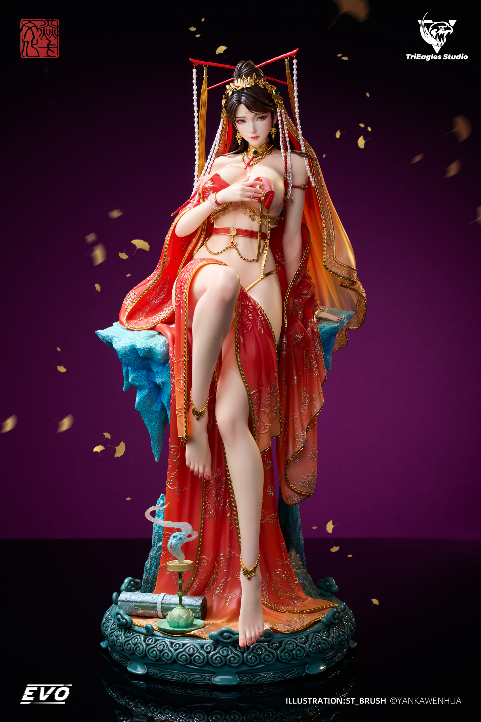 【Pre-sale】1/4 Scale Evolution Series Nie XiaoQian-TriEagles Studio