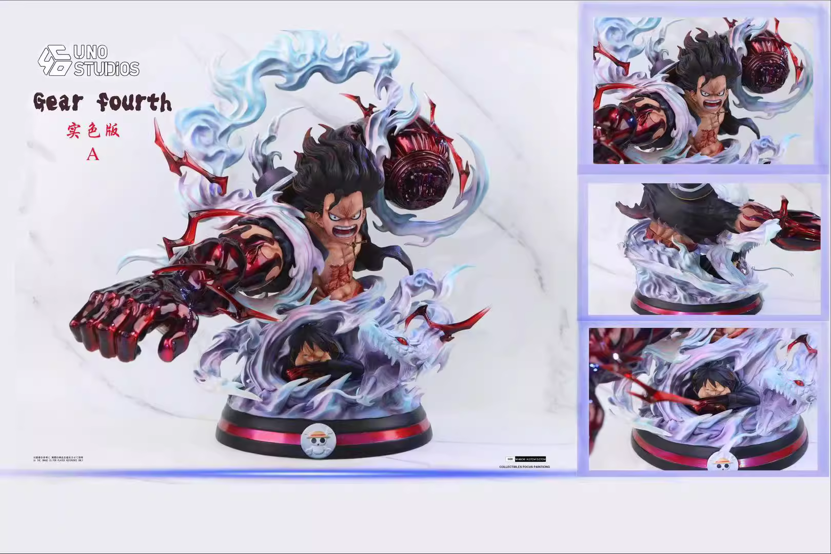 【Pre-sale】1/4 Scale Bust of GEAR FOURTH Luffy-UNO Studio