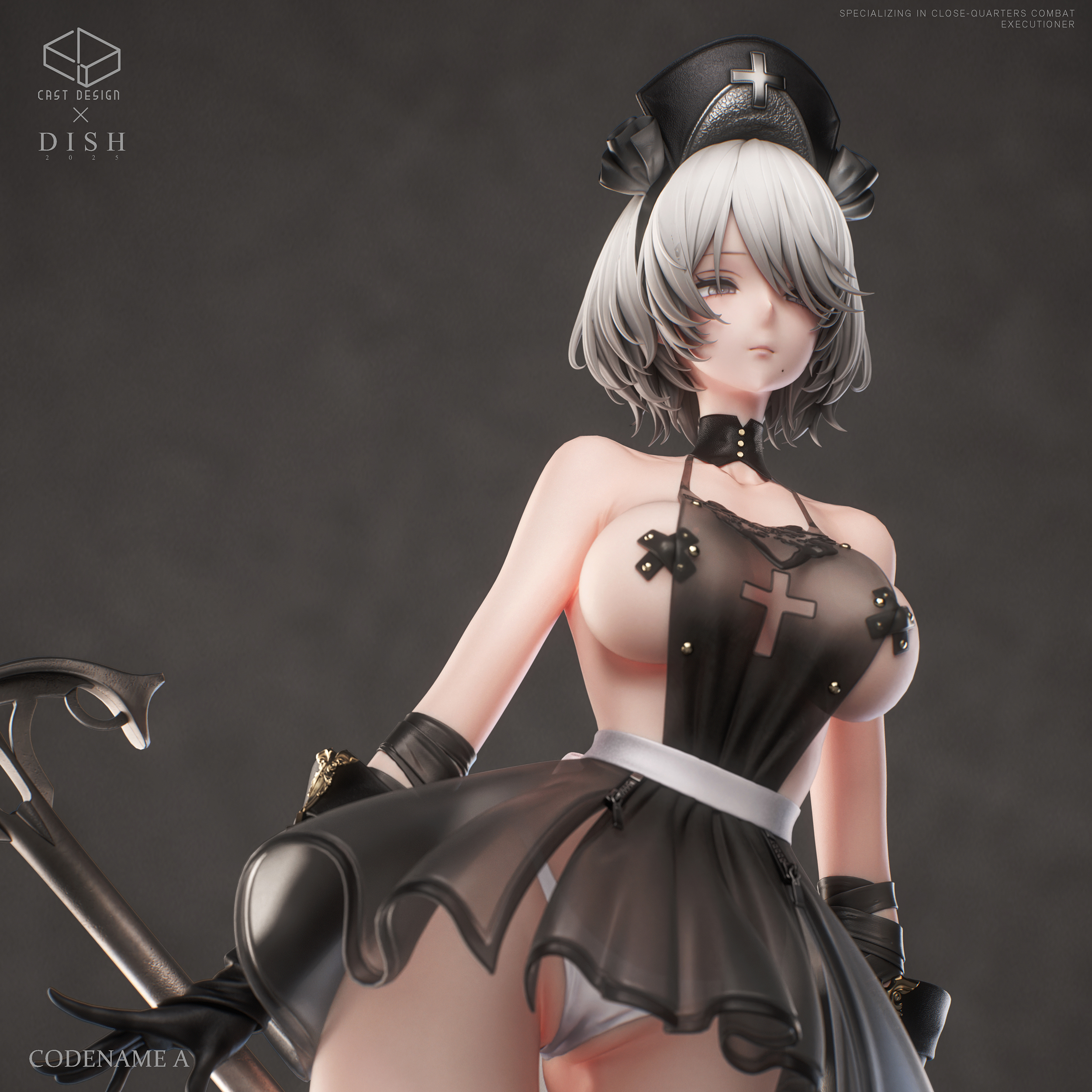 【Pre-sale】1/4 Scale No.7 Codename A Instructor 2B-Cast Design Studio X Dish