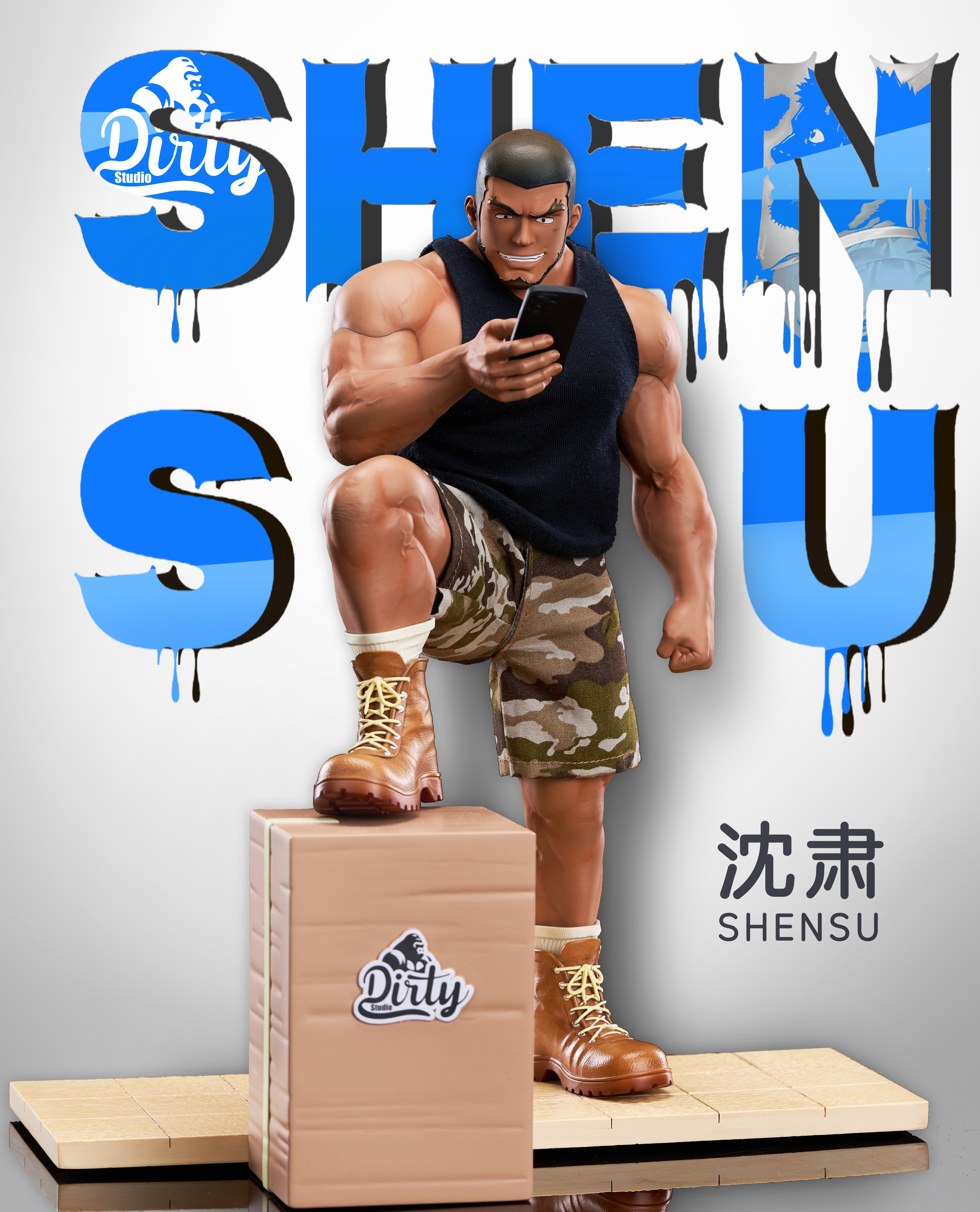 【Sold out】1/6 Scale Shen Su-Dirty Studio
