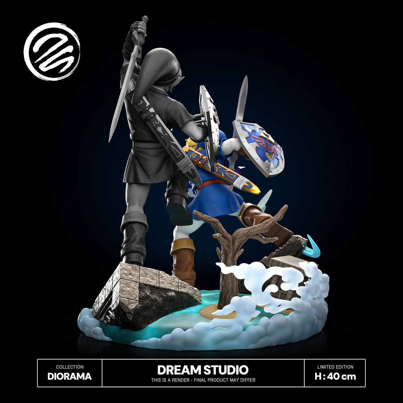 【Pre-sale】1/6 and 1/4 Scale Link VS Dark Link-Dream Studio