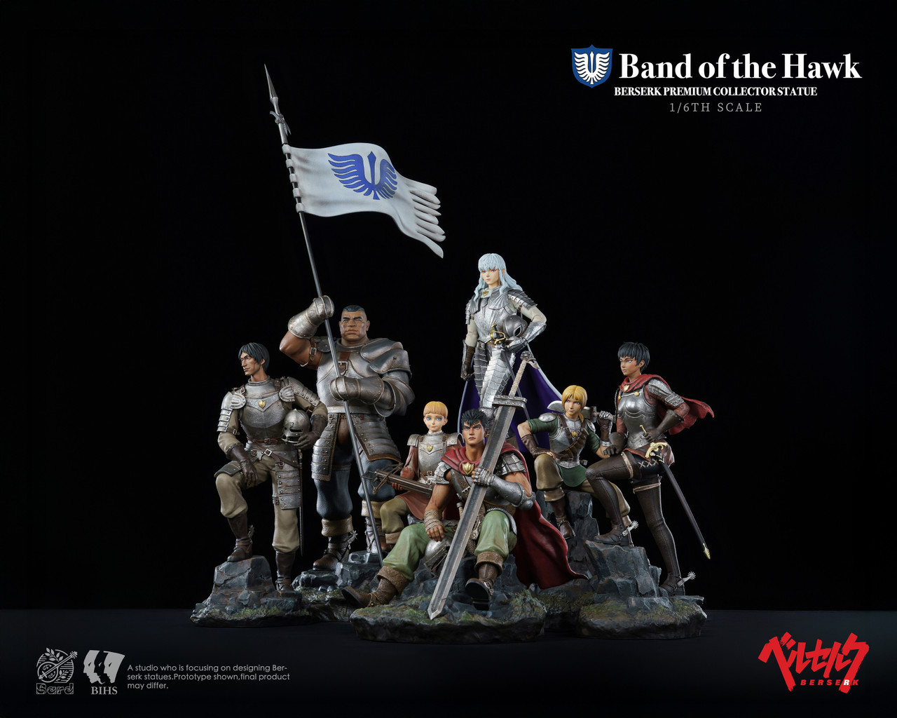 【Pre-sale】1/6 Scale Band of the Hawk-Bard and Bihs Studio