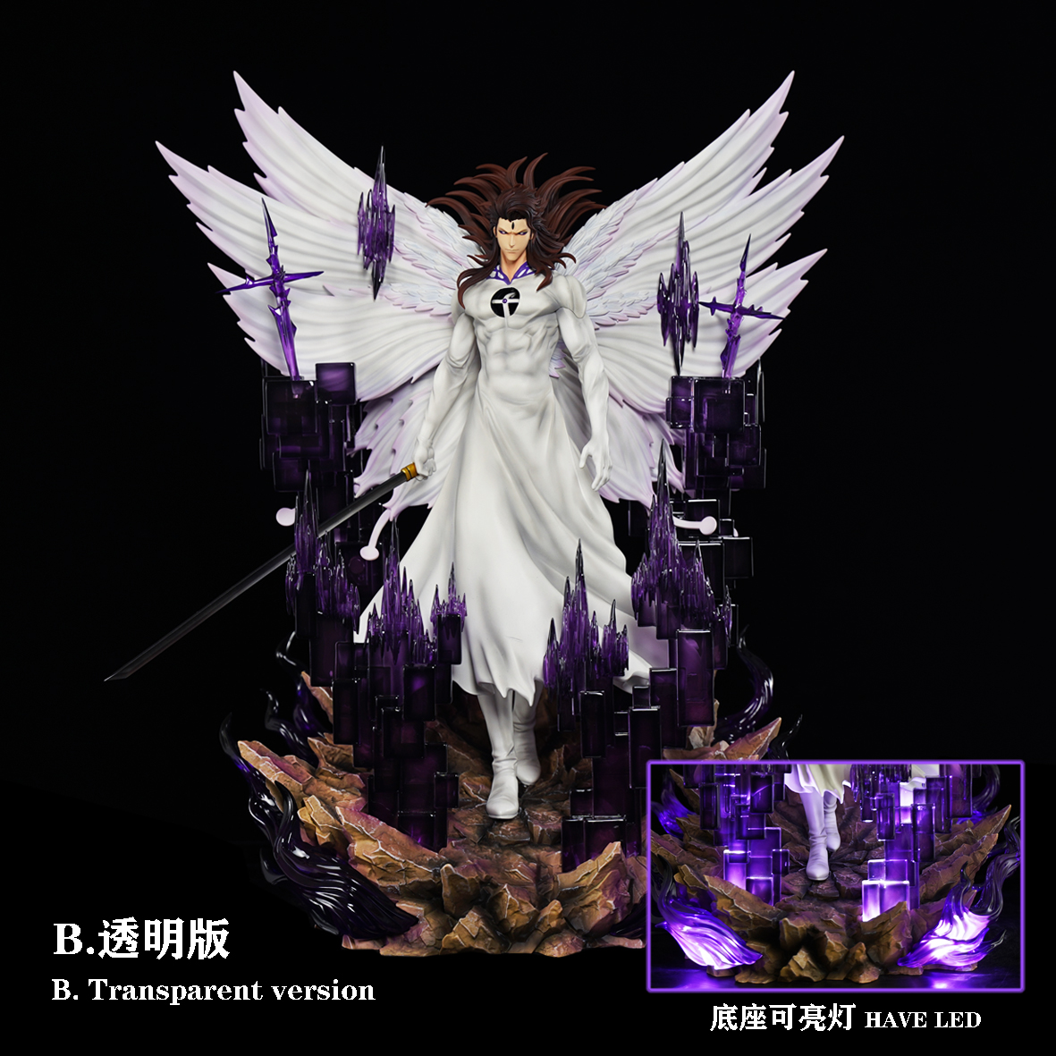 【Pre-sale】1/6 Scale Aizen Sousuke 2.0-HXHENG × CHENG Studio