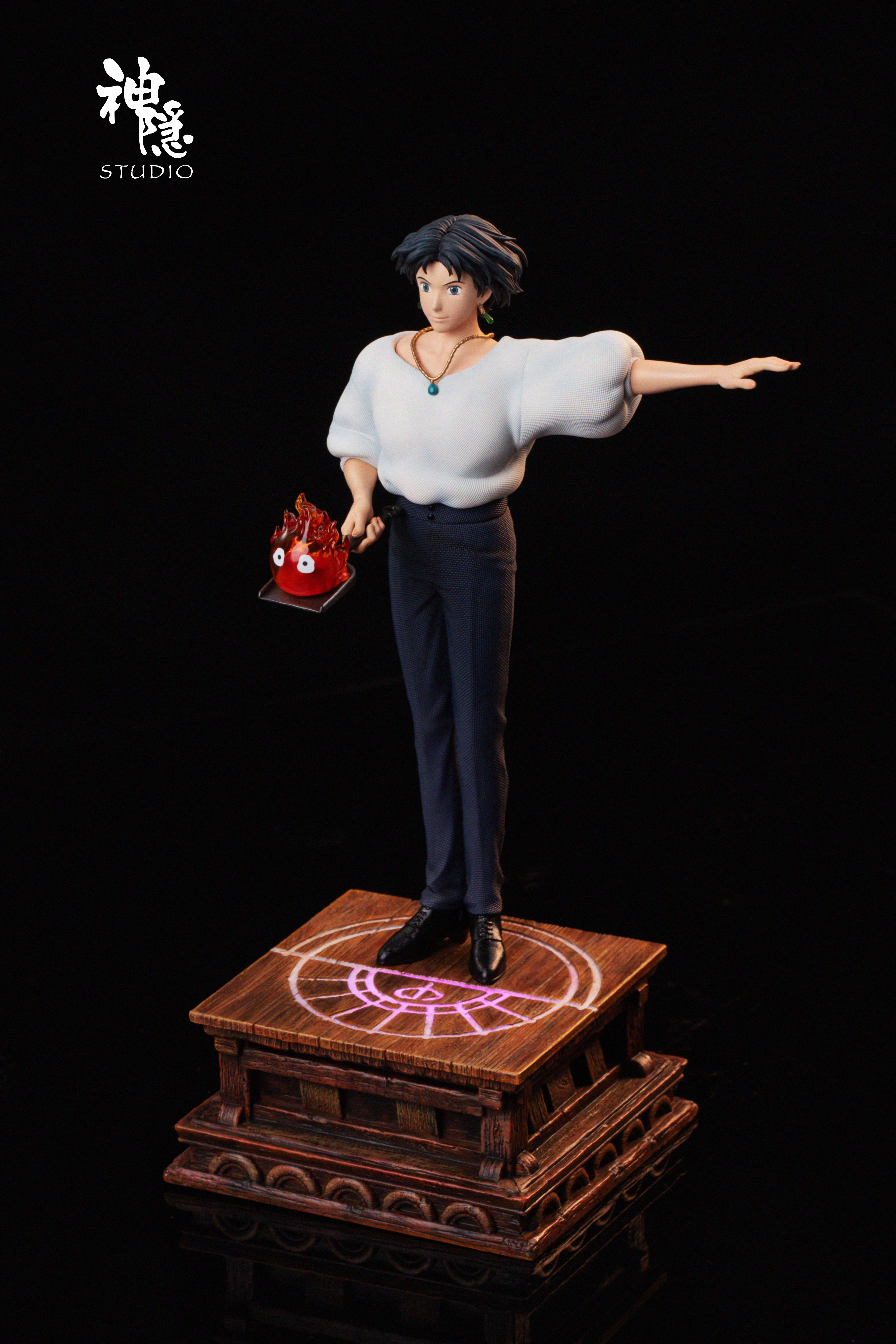 【Pre-sale】Howl and Calcifer with LED-ShenYin Studio
