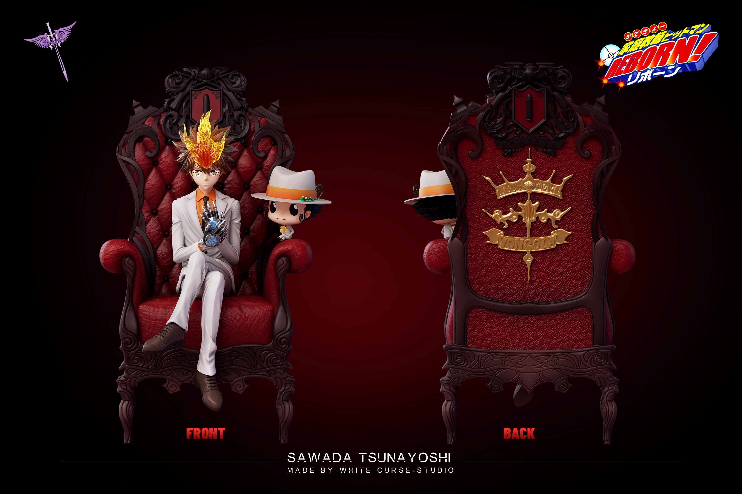 【Pre-sale】1/6 and 1/4 Scale Sawada Tsunayoshi-White Curse Studio