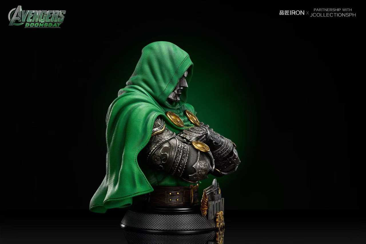 【Pre-sale】1/2 and 1/1 Scale Bust of Doctor Doom-IRON Studio
