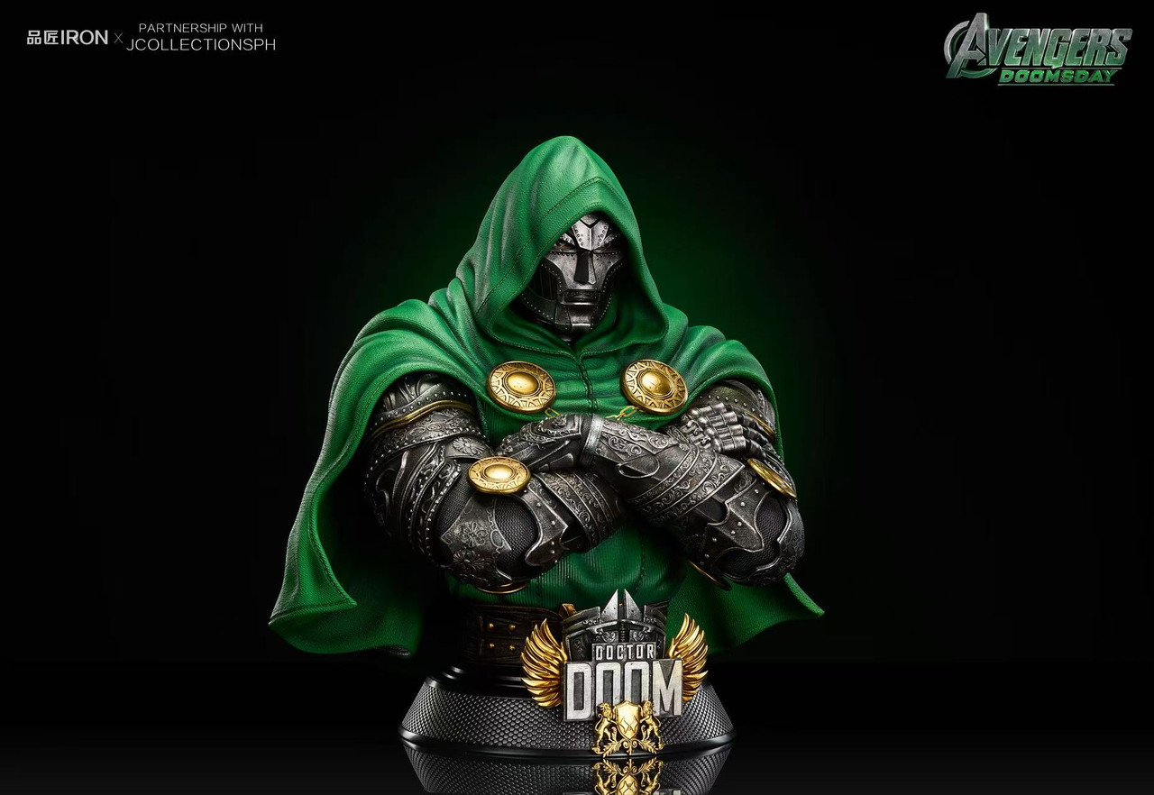 【Pre-sale】1/2 and 1/1 Scale Bust of Doctor Doom-IRON Studio