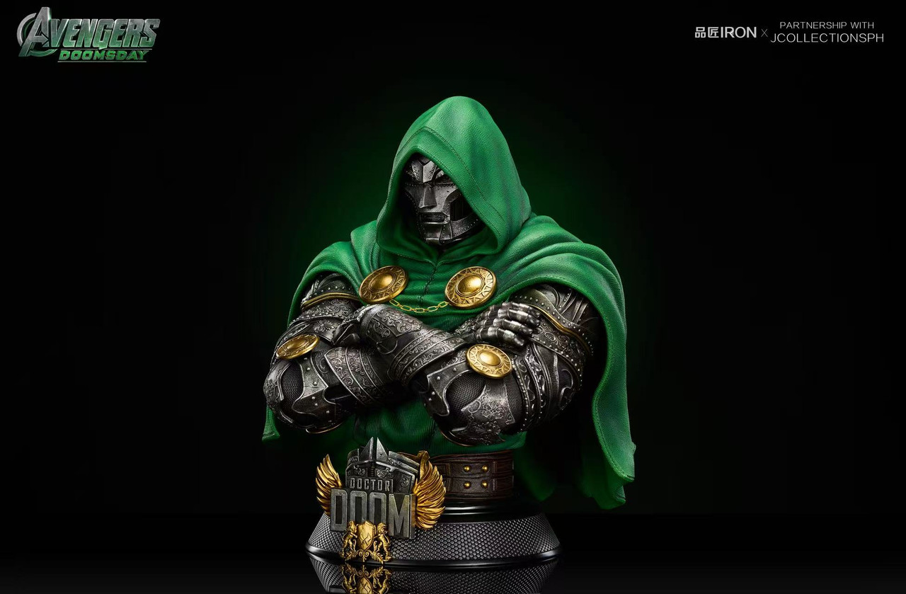 【Pre-sale】1/2 and 1/1 Scale Bust of Doctor Doom-IRON Studio
