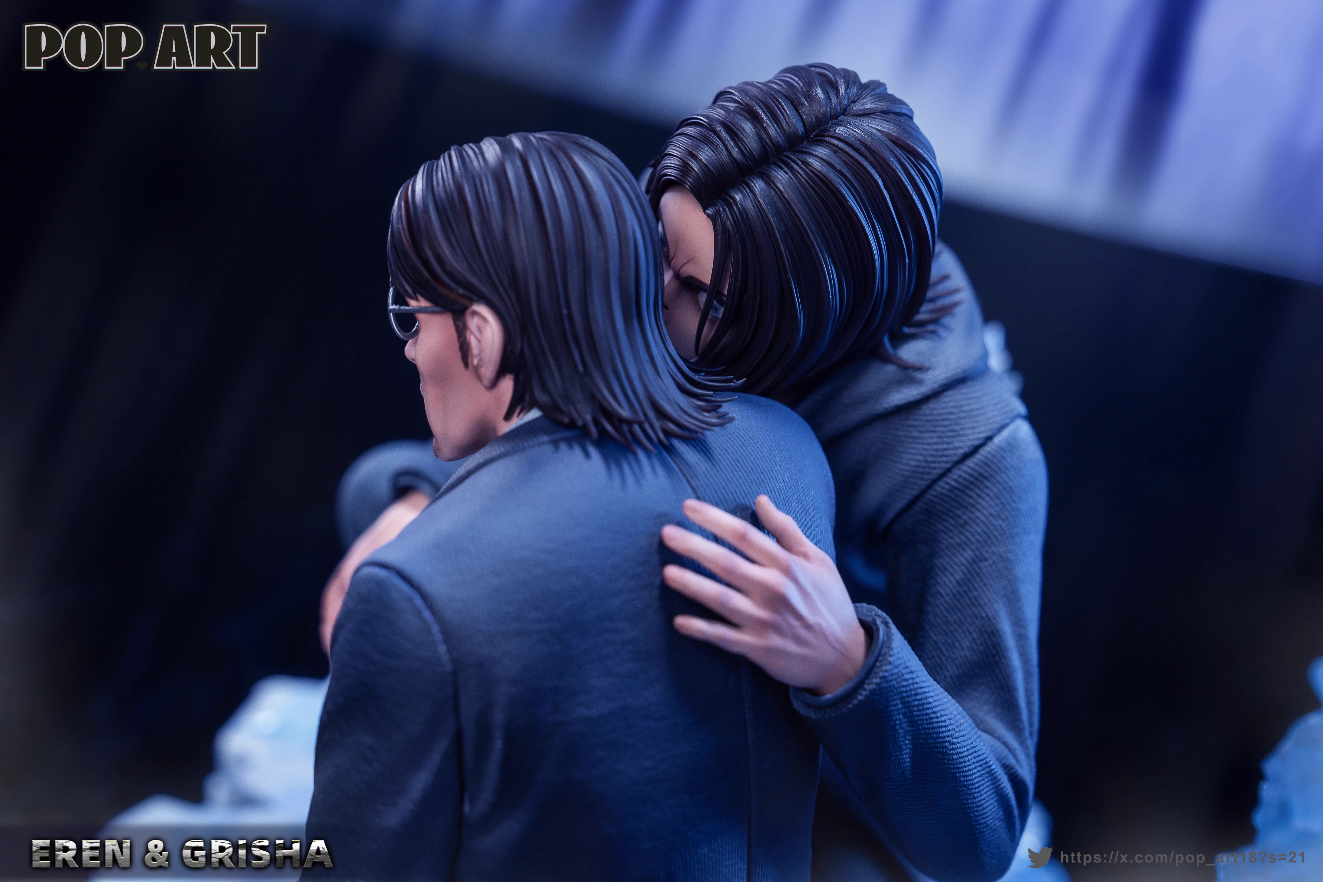 【Sold out】1/6 Scale Eren Jeager and Grisha Jaeger-POP.ART Studio