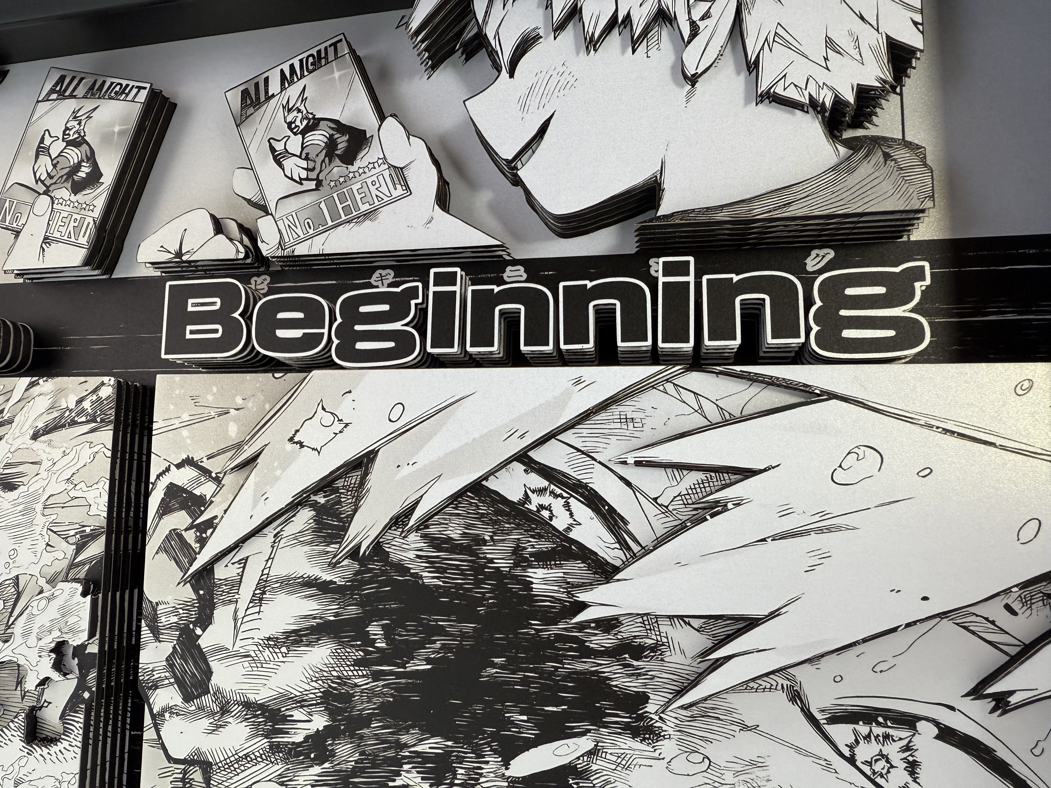 【In stock】Decorative Painting of The Beginning Deku-Aotu Panda Studio