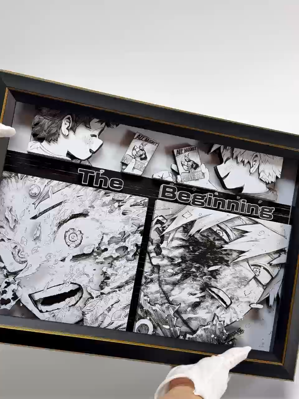 【In stock】Decorative Painting of The Beginning Deku-Aotu Panda Studio