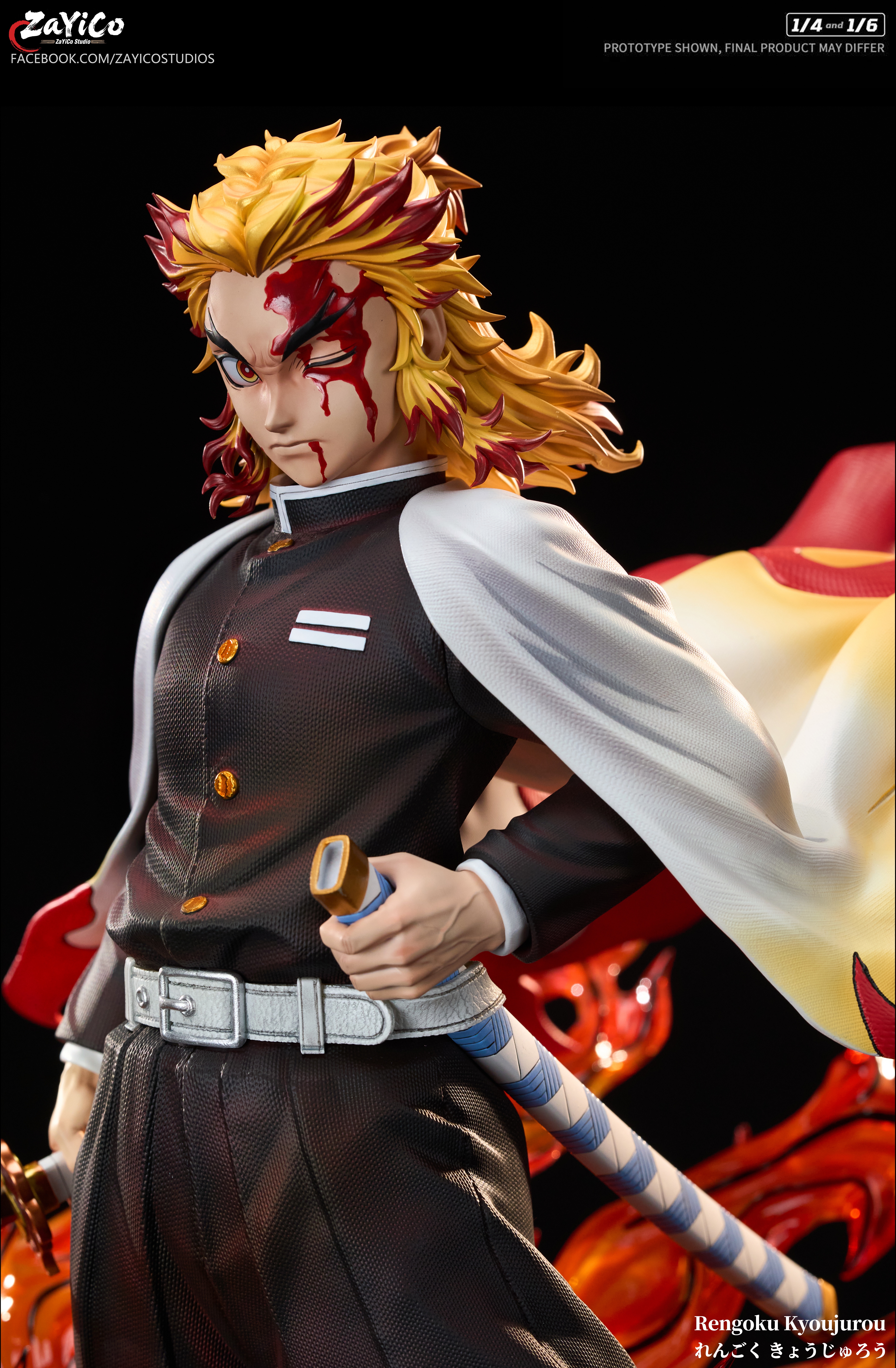 【Pre-sale】1/6 and 1/4 Scale Rengoku Kyoujurou with LED-Zayico Studio