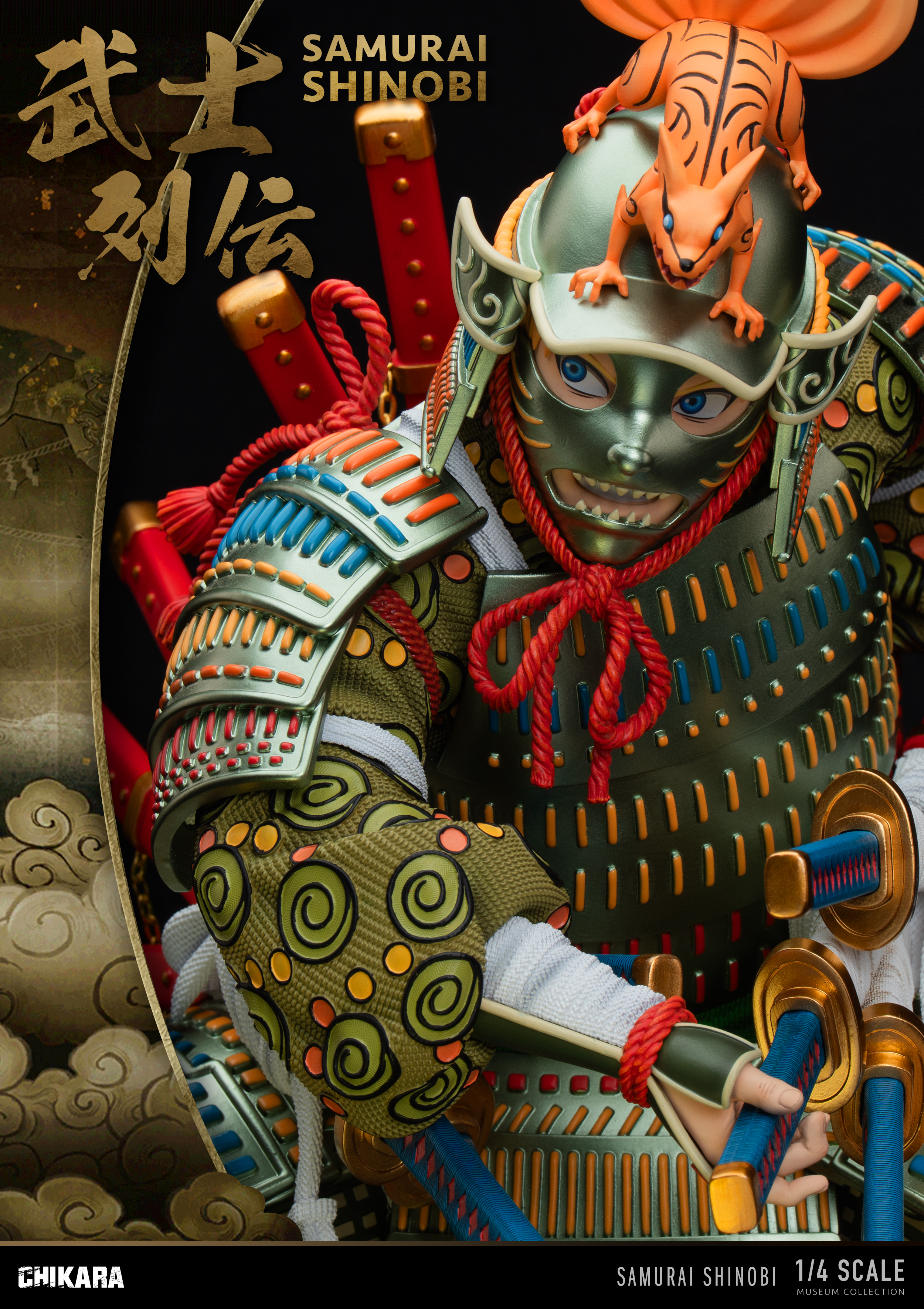 【Pre-sale】1/4 Scale Nine Tail Samurai-CHIKARA Studio