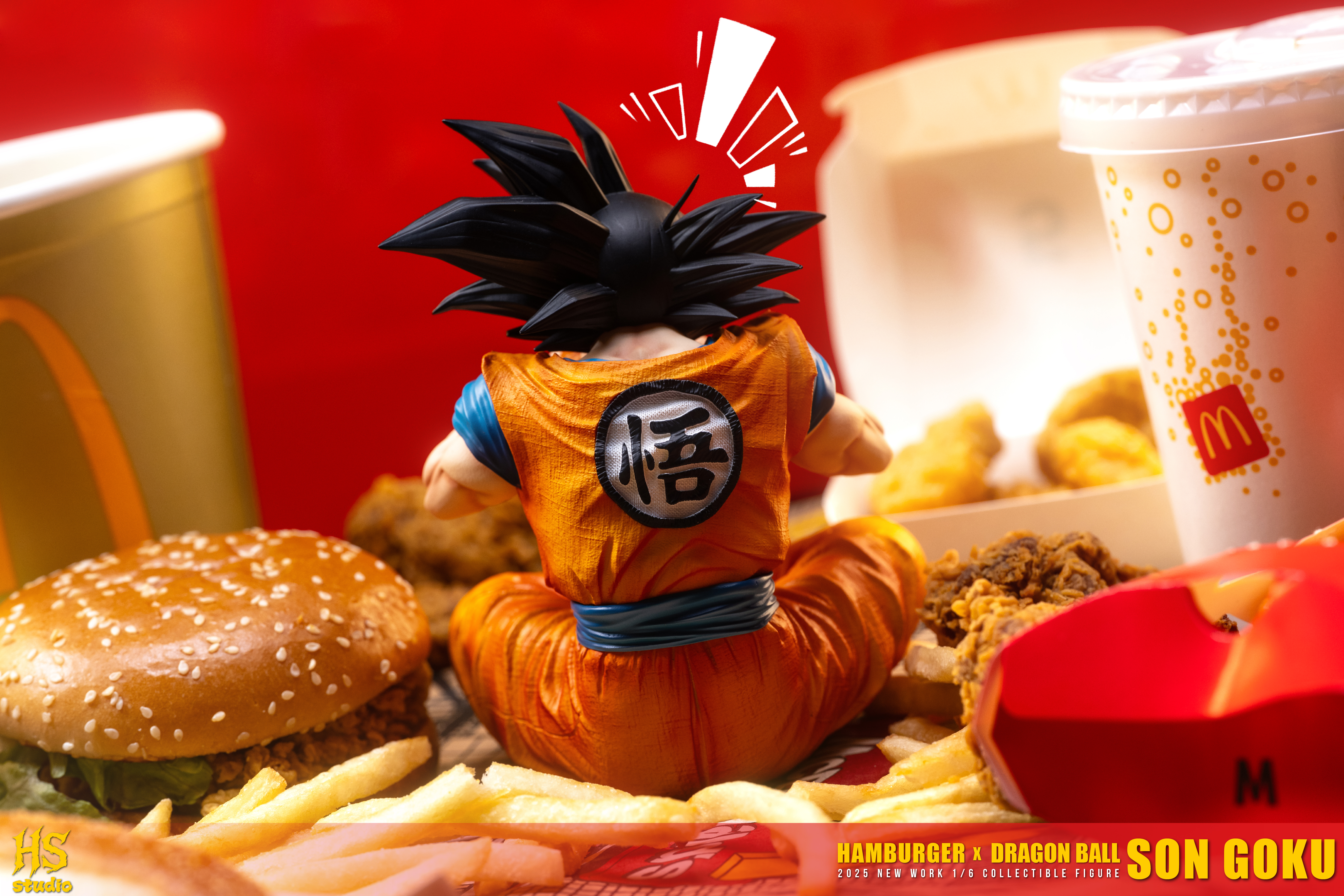 【Pre-sale】Hamburger Eating Son Goku-HS Studio