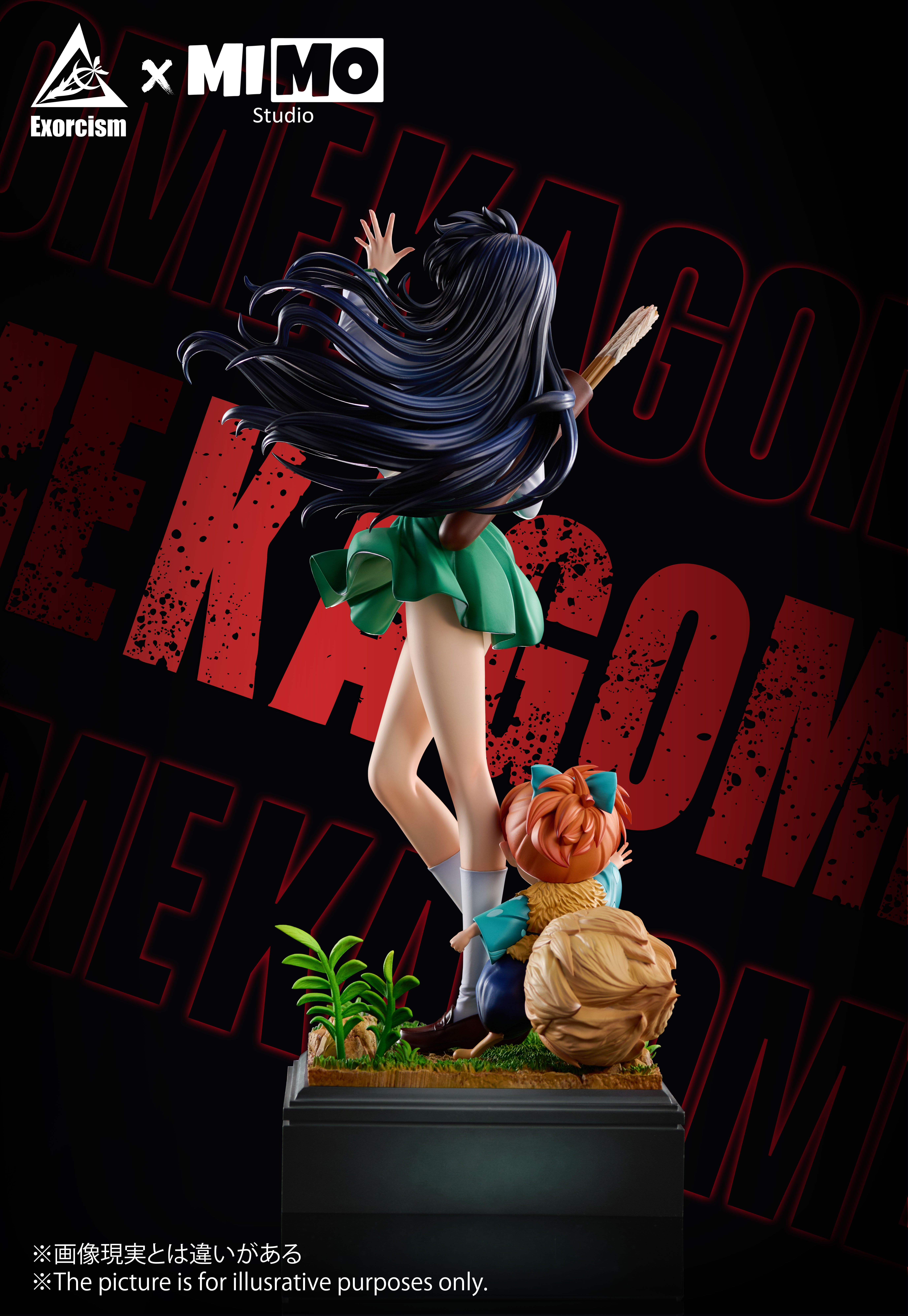 【Pre-sale Closed】1/6 Scale Higurashi Kagome and Shippo-Exorcism Studio x Mimo Studio