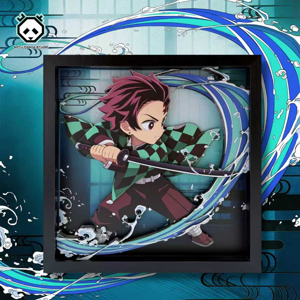 【In stock】Decorative Painting of Kamado Tanjirou-Aotu Panda Studio