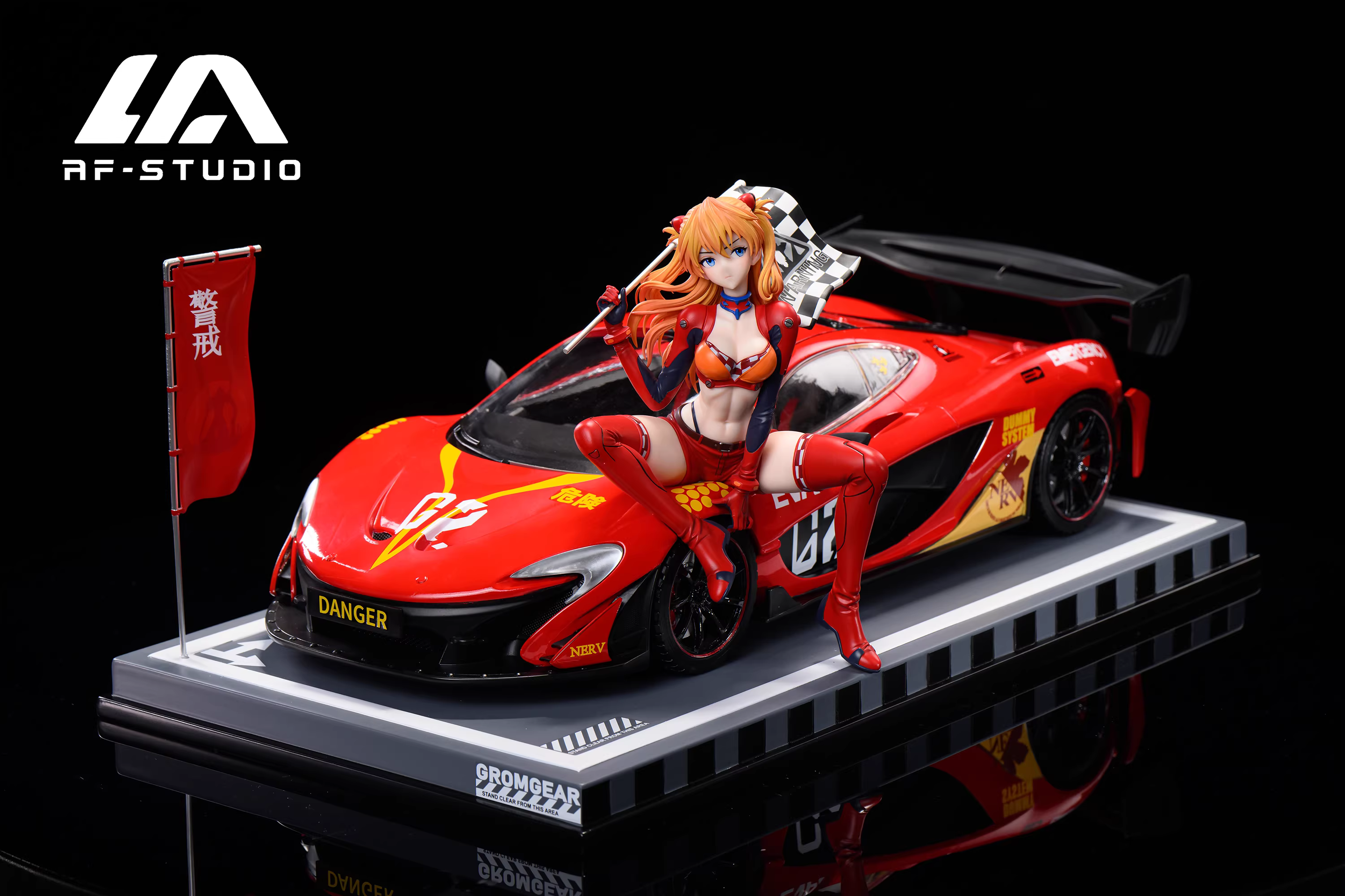 【Pre-sale】1/6 Scale Asuka with McLaren Sports Car-AF Studio