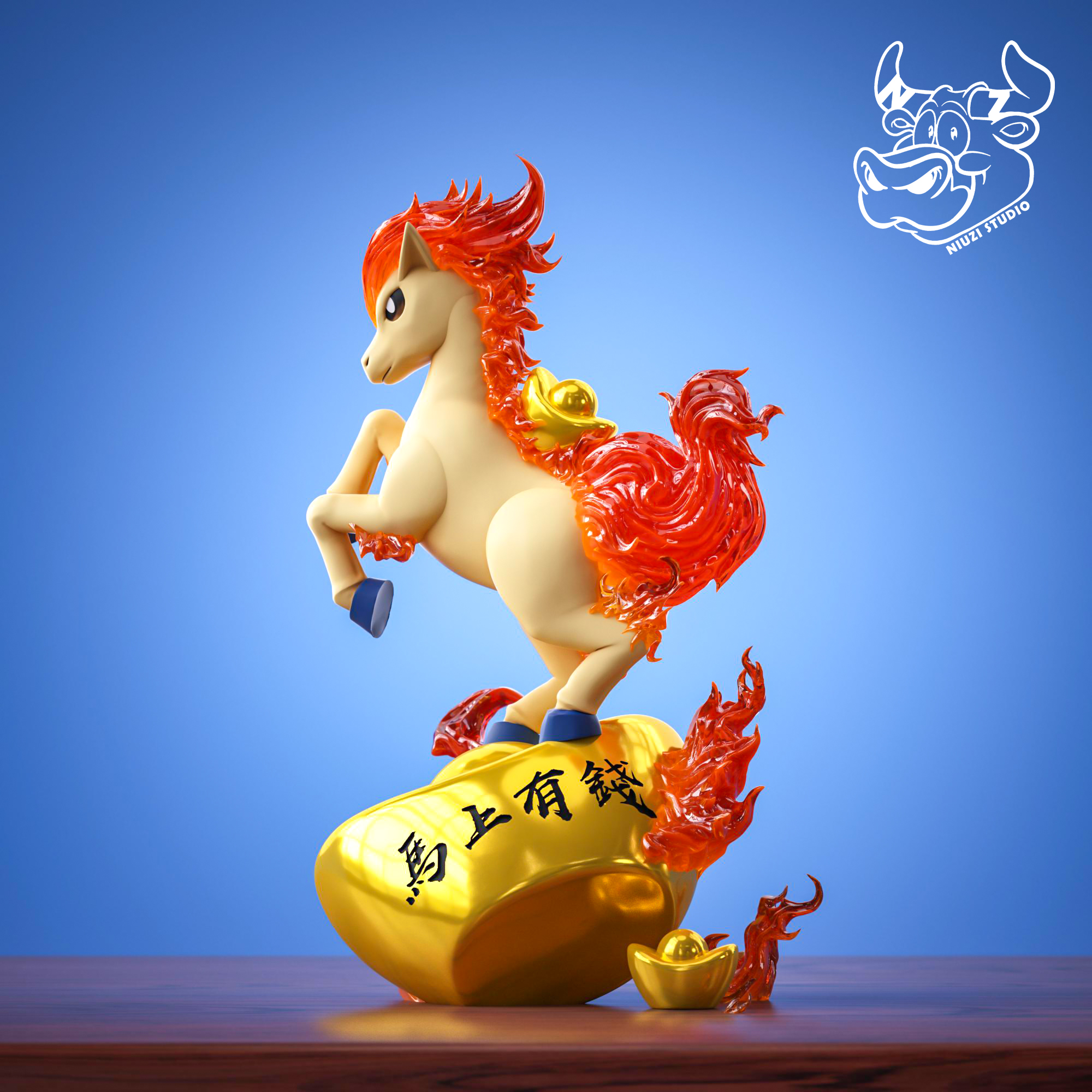 【Pre-sale】Money on Horseback Ponyta-NIUZI Studio