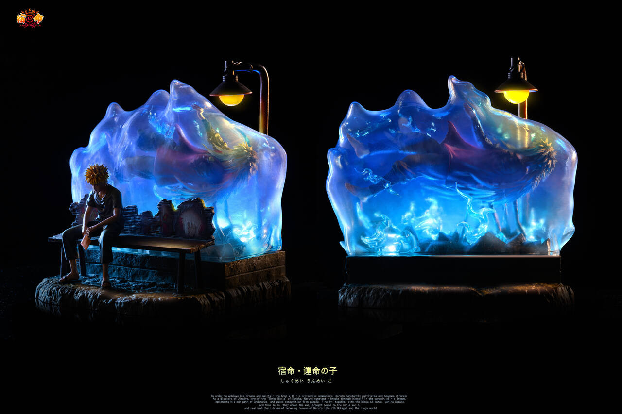 【Pre-sale】Naruto and Jiraiya with LED-Kagemusha Studio