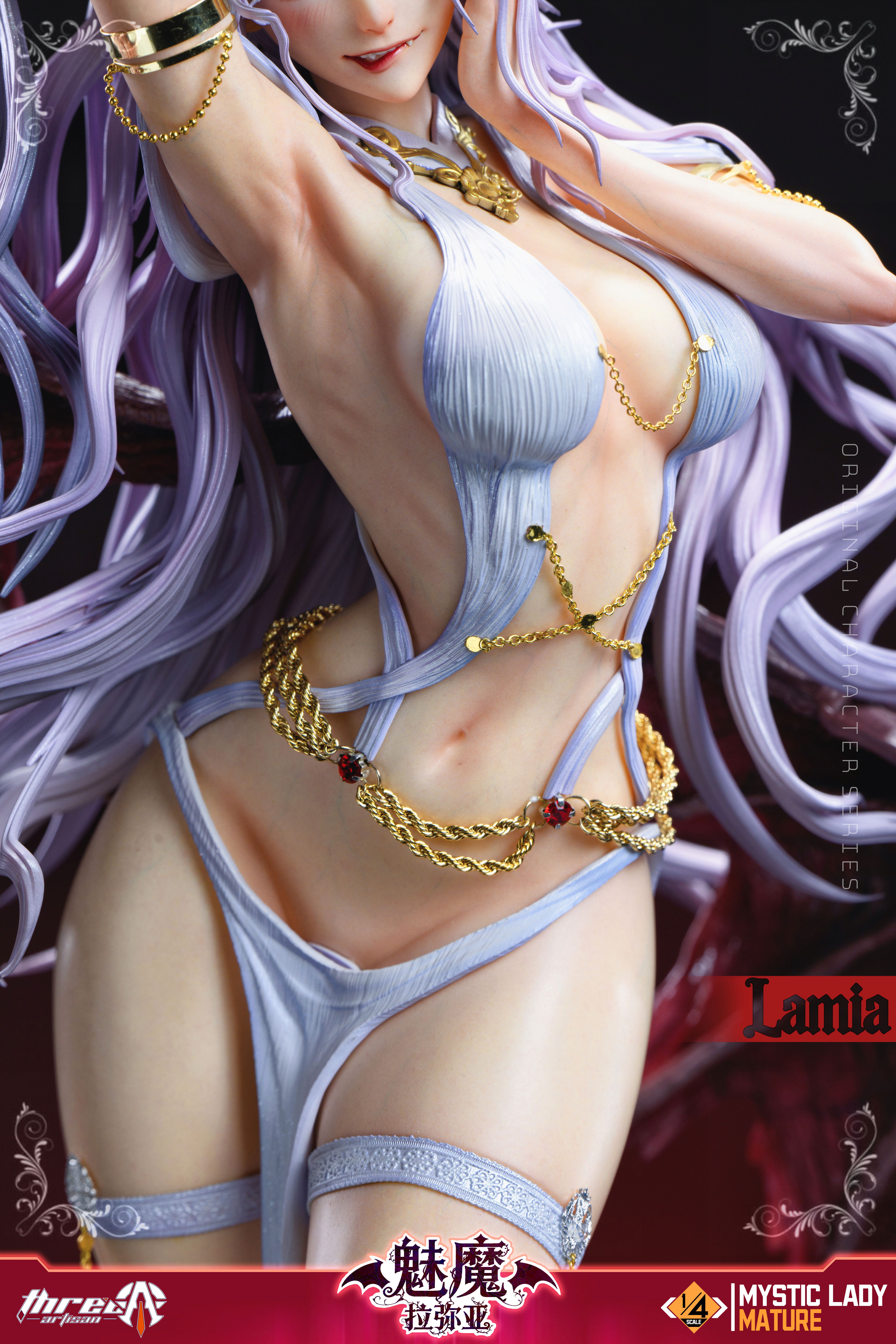 【Pre-sale】1/4 Scale Mystic Lady Series Vol.2 Succubus Lamia-Three Artisan Studio