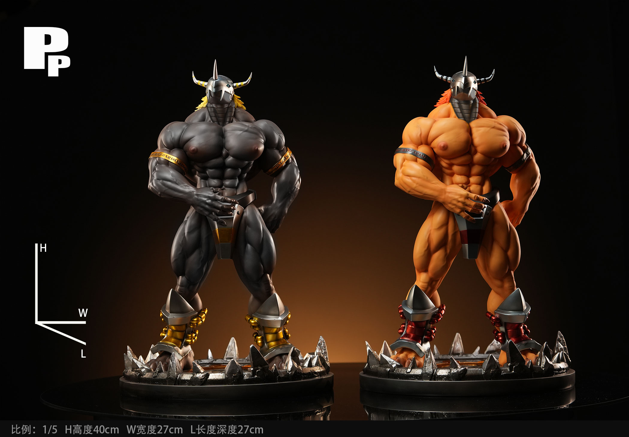 【Pre-sale】1/5 Scale War Greymon-PP Studio