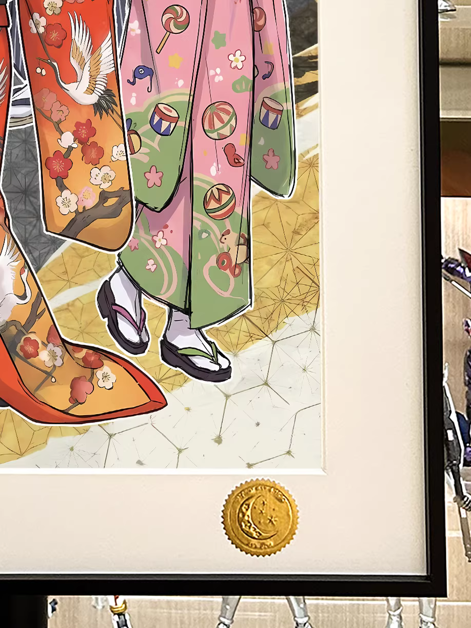 【Pre-sale】Decorative Painting of Kimono EVA-XingKong Studio