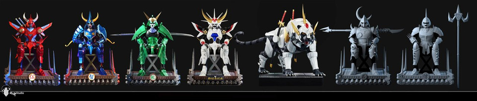 【Pre-sale】1/6 Scale White Light Emperor and Black Blight Tiger-BeiDou Studio