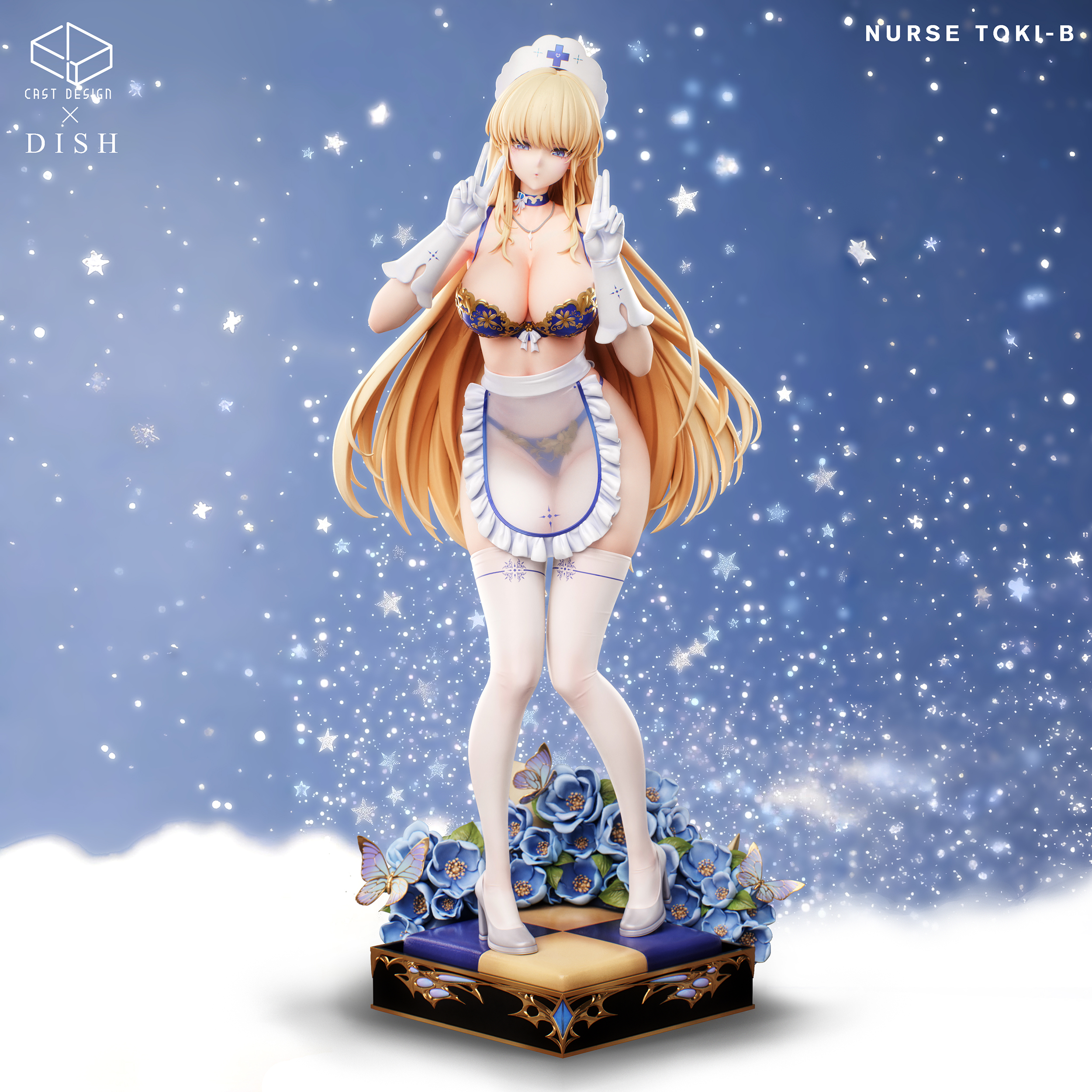 【Pre-sale】1/4 Scale No.8 Nurse TOKI-B-Cast Design Studio X Dish