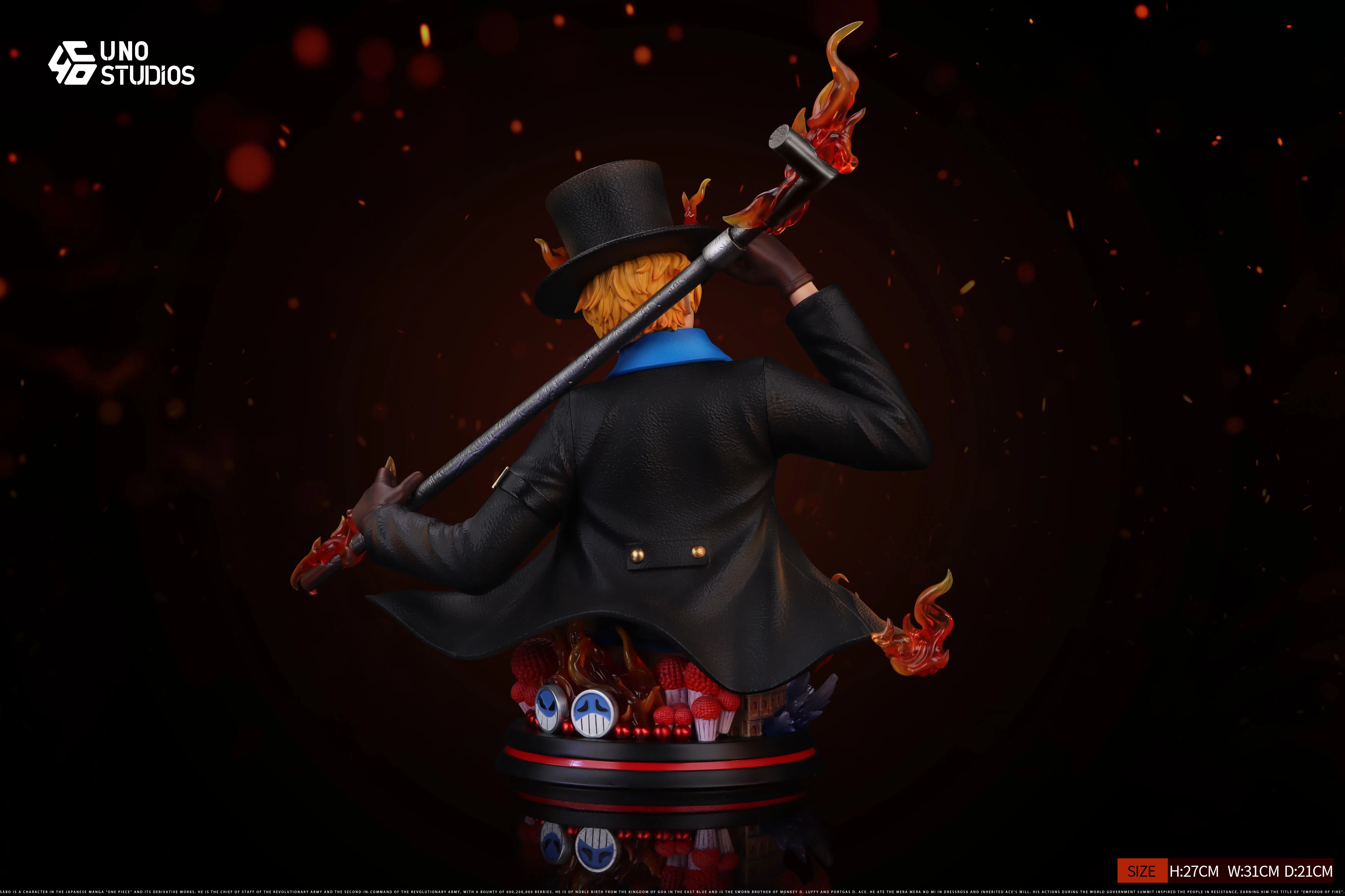 【Pre-sale】1/4 Scale Bust of Sabo-UNO Studio