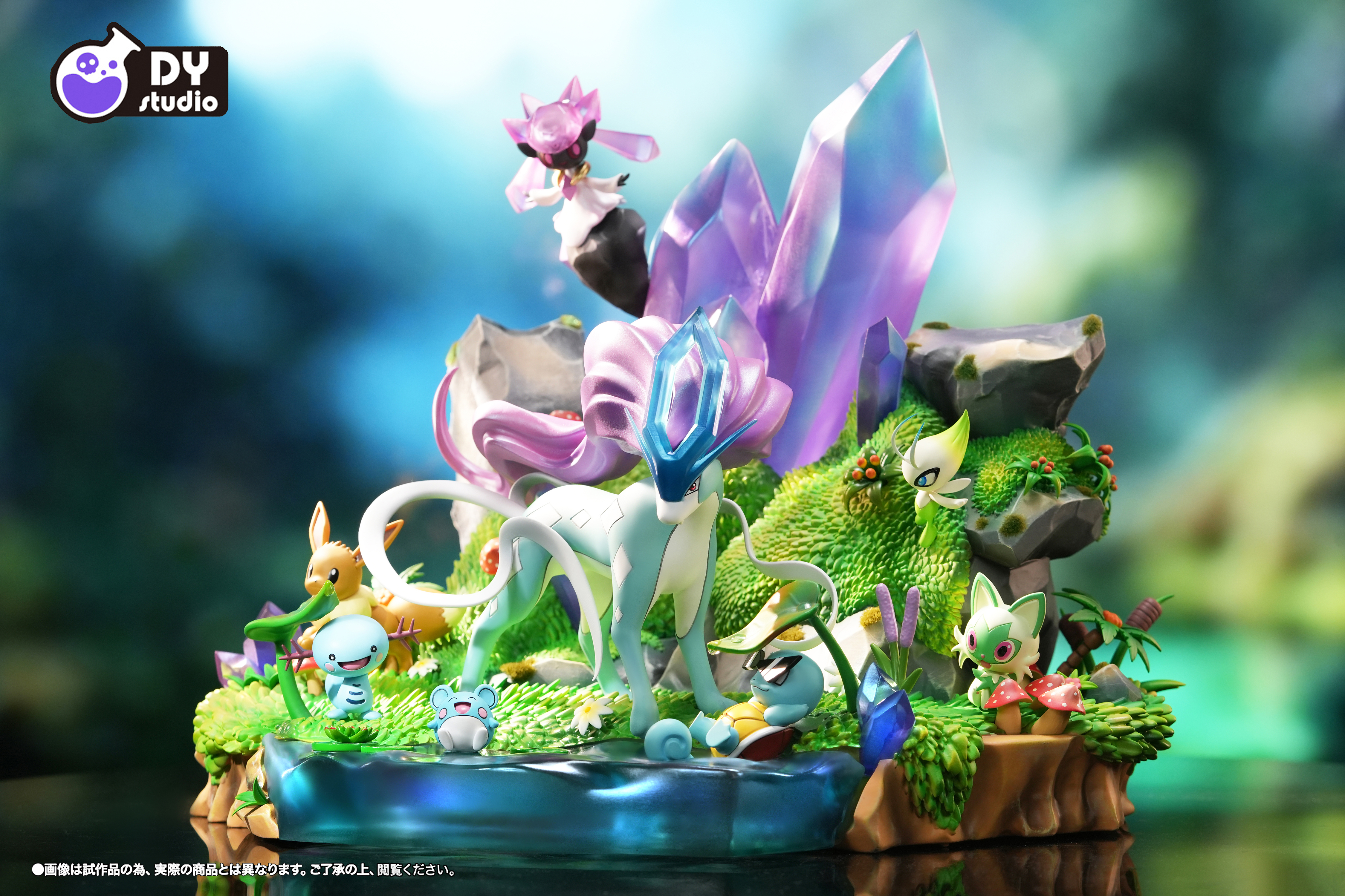 【Pre-sale】1/6 Scale Suicune and Pokémon in the Afternoon Sun-DY Studio