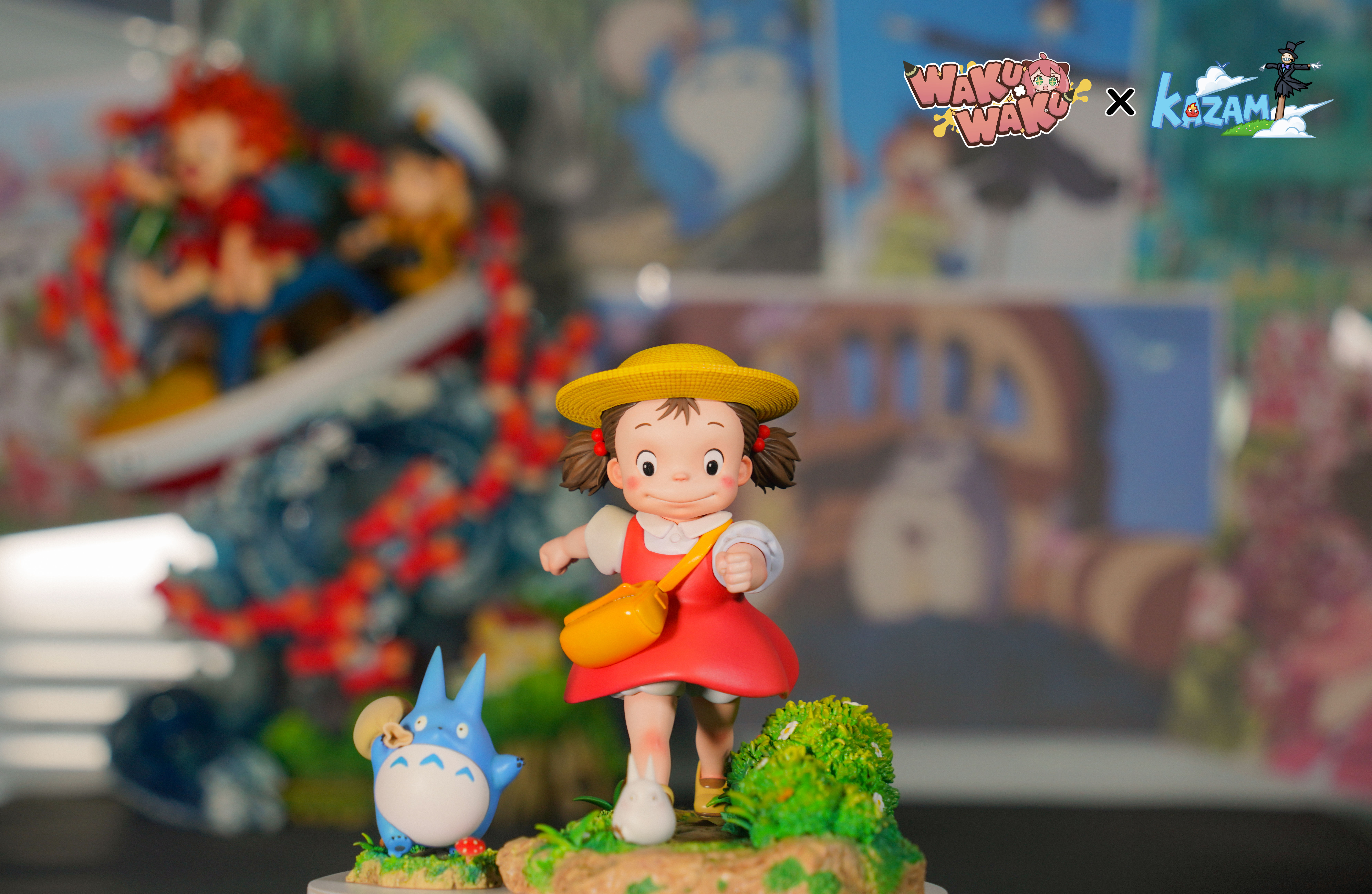 【Pre-sale】White Totoro and Mei-WAKUWAKU Studio and Kazami