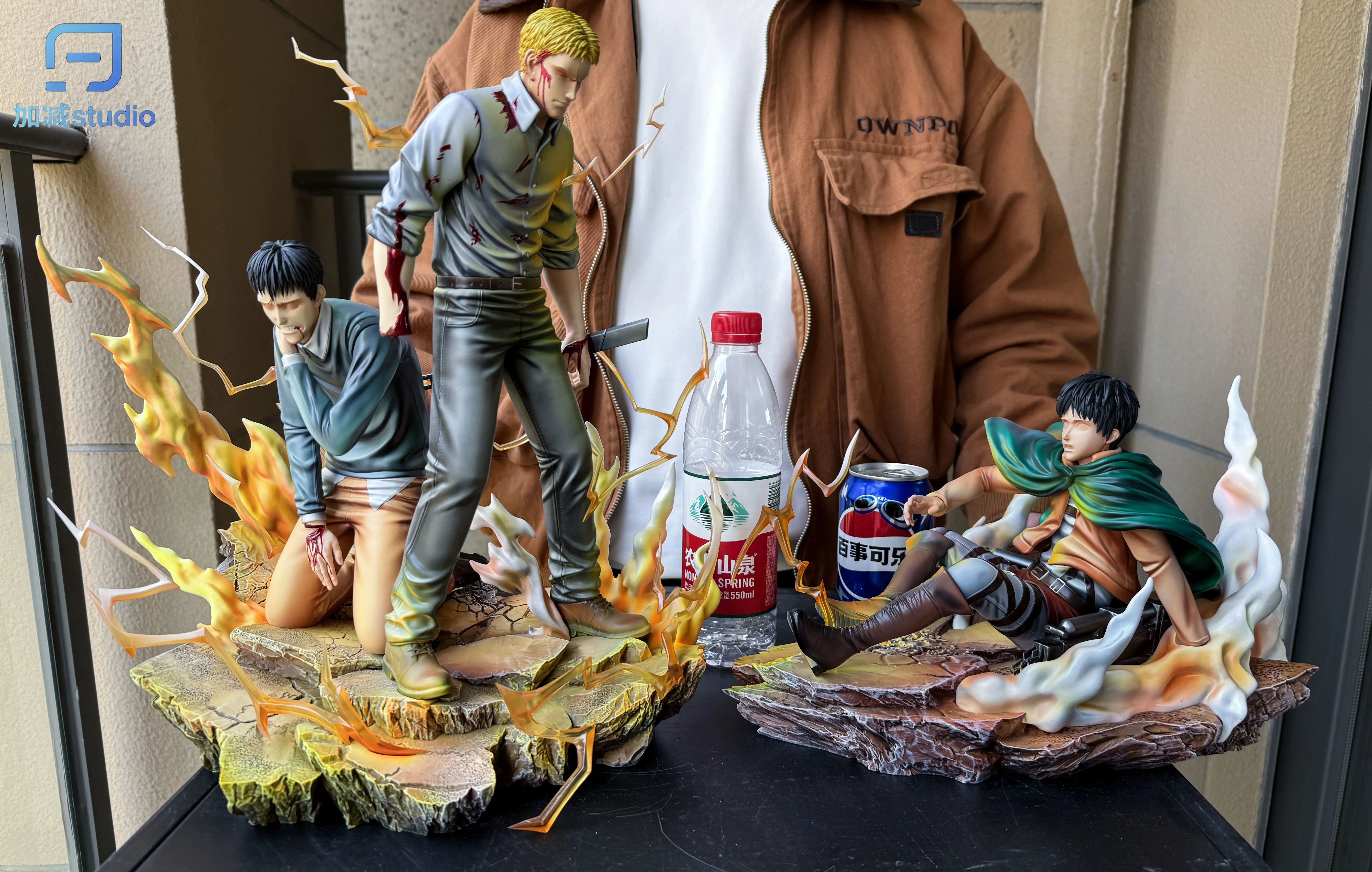 【Pre-sale】1/6 Scale Reiner Braun, Bertholdt Hoover and Eren Jaeger-JiaJian Studio