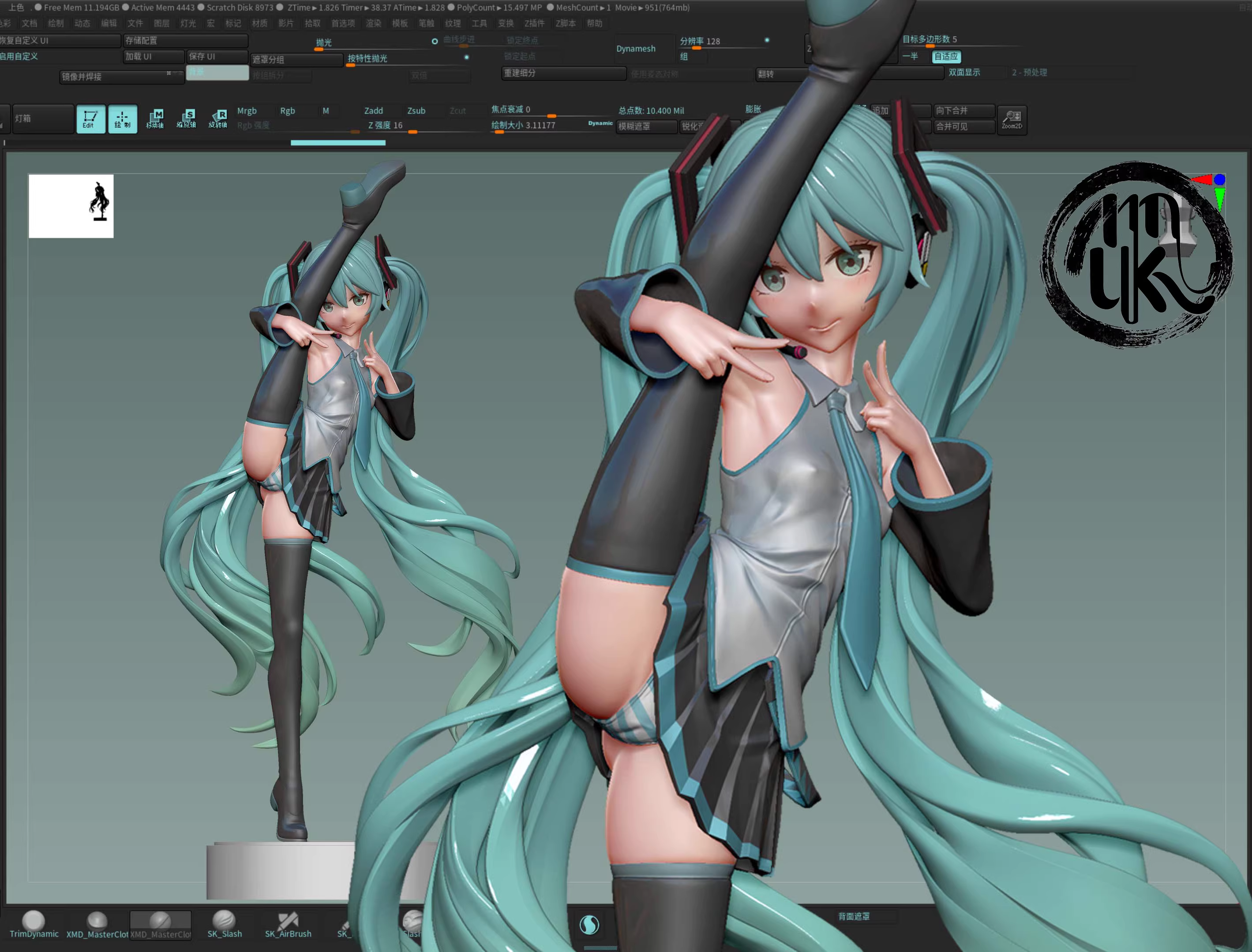 【Pre-sale】1/6 and 1/4 Scale Hatsune Miku-MoKu Studio