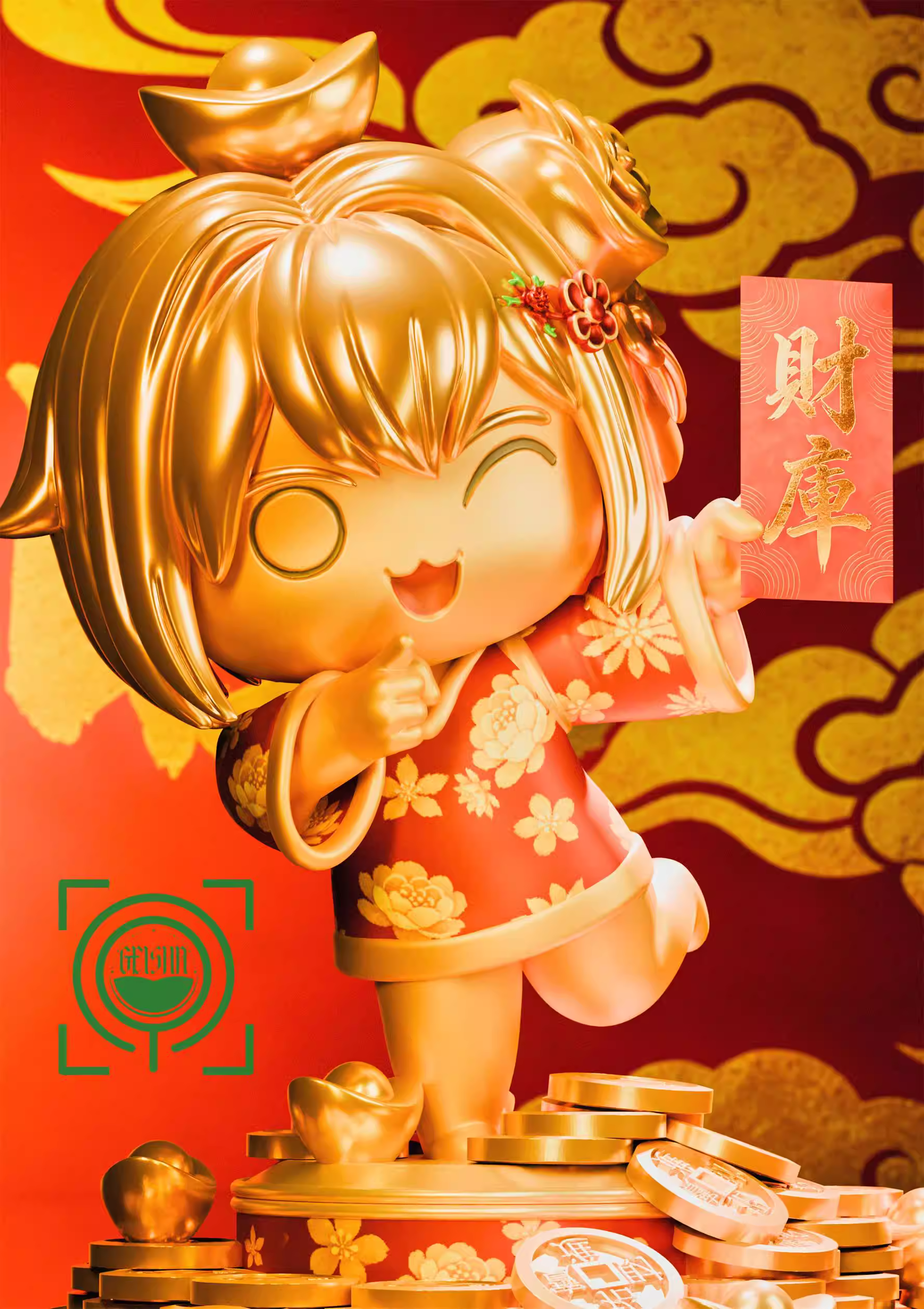 【Pre-sale】1/6 and 1/1 Scale Luckiest Doro-GEISHA Studio