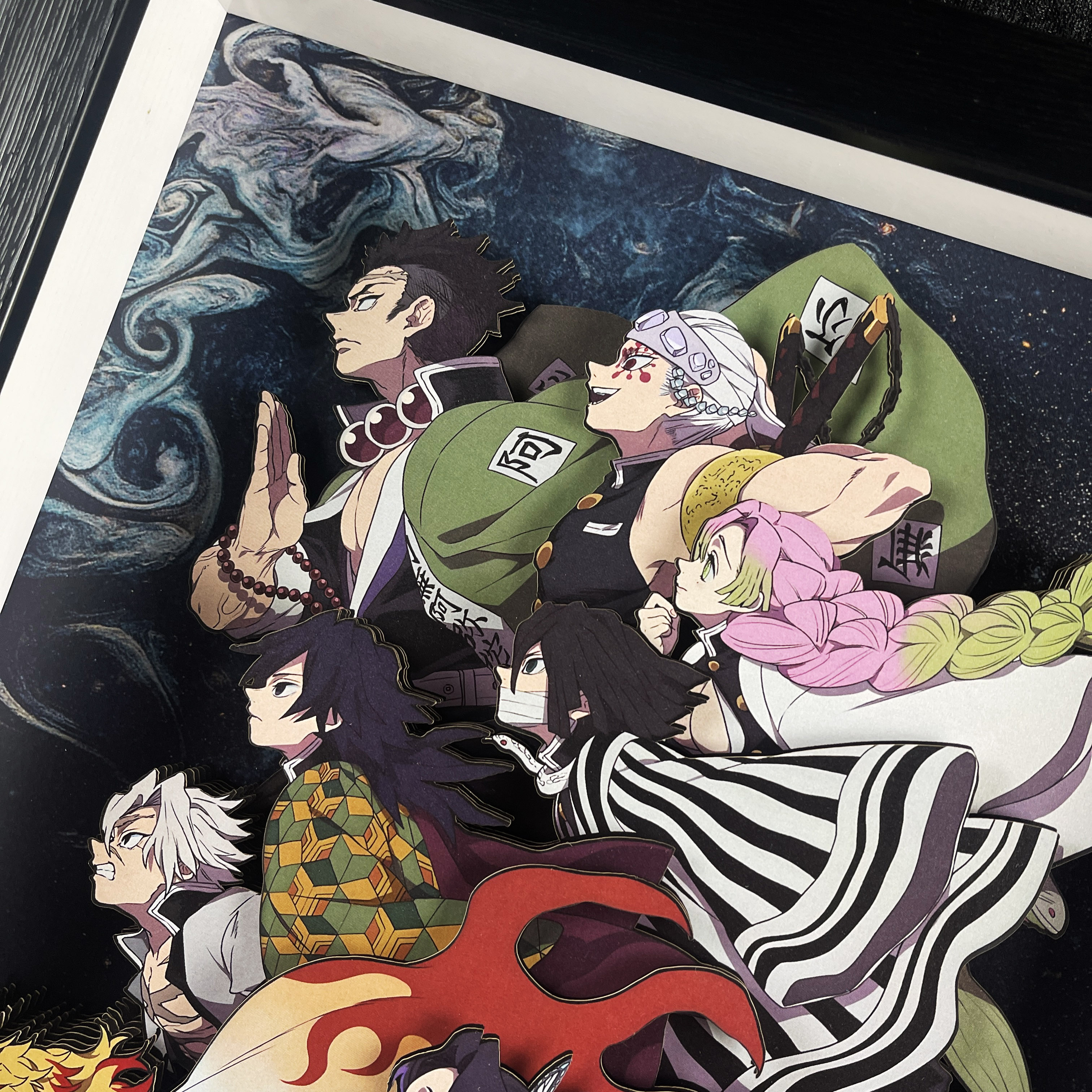 【Pre-sale】KKNM-004 Decorative Painting of Nine Hashiras-Black and White Studio