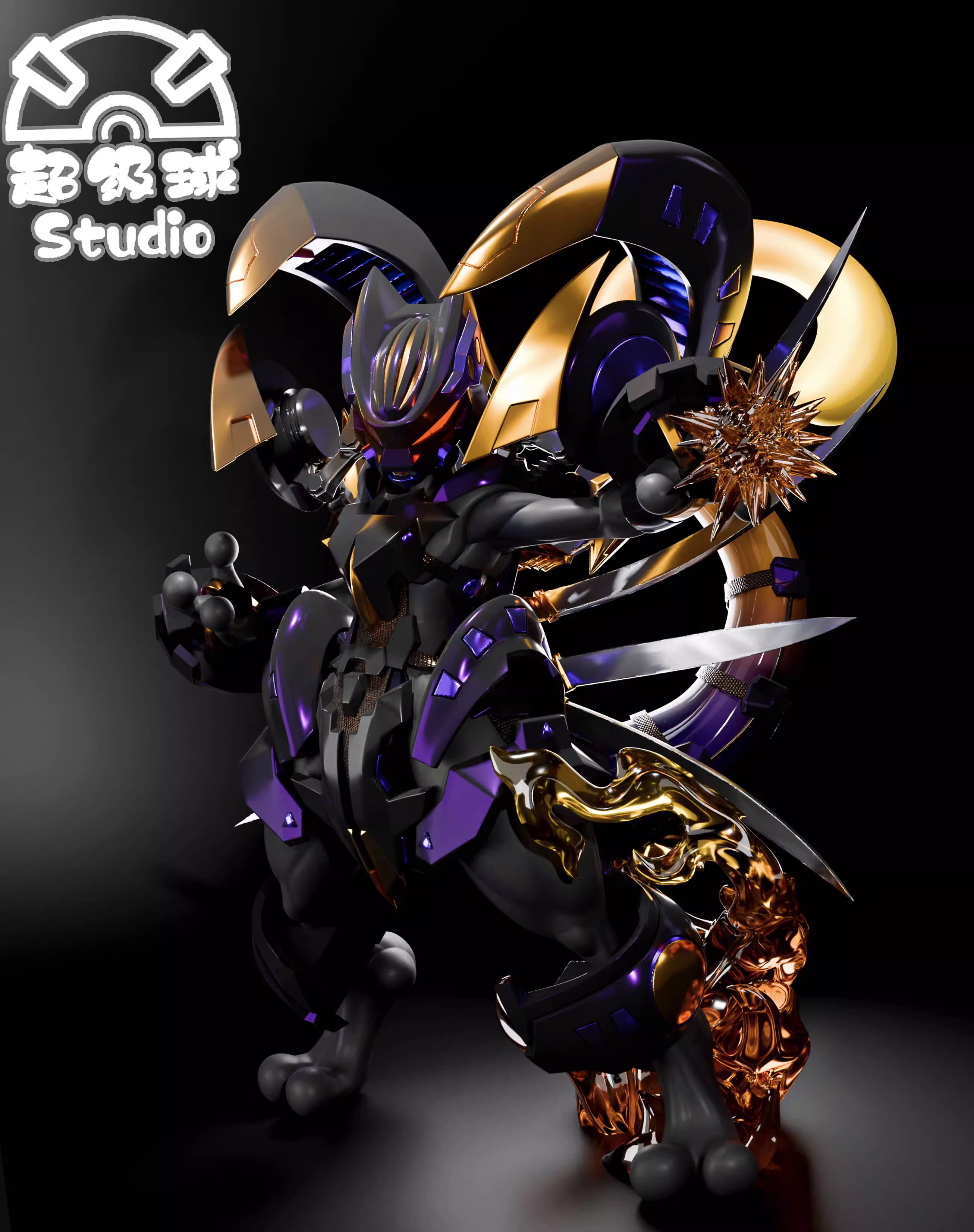 【Pre-sale】1/20 Scale Armored Mewtwo-ChaoJiQiu Studio