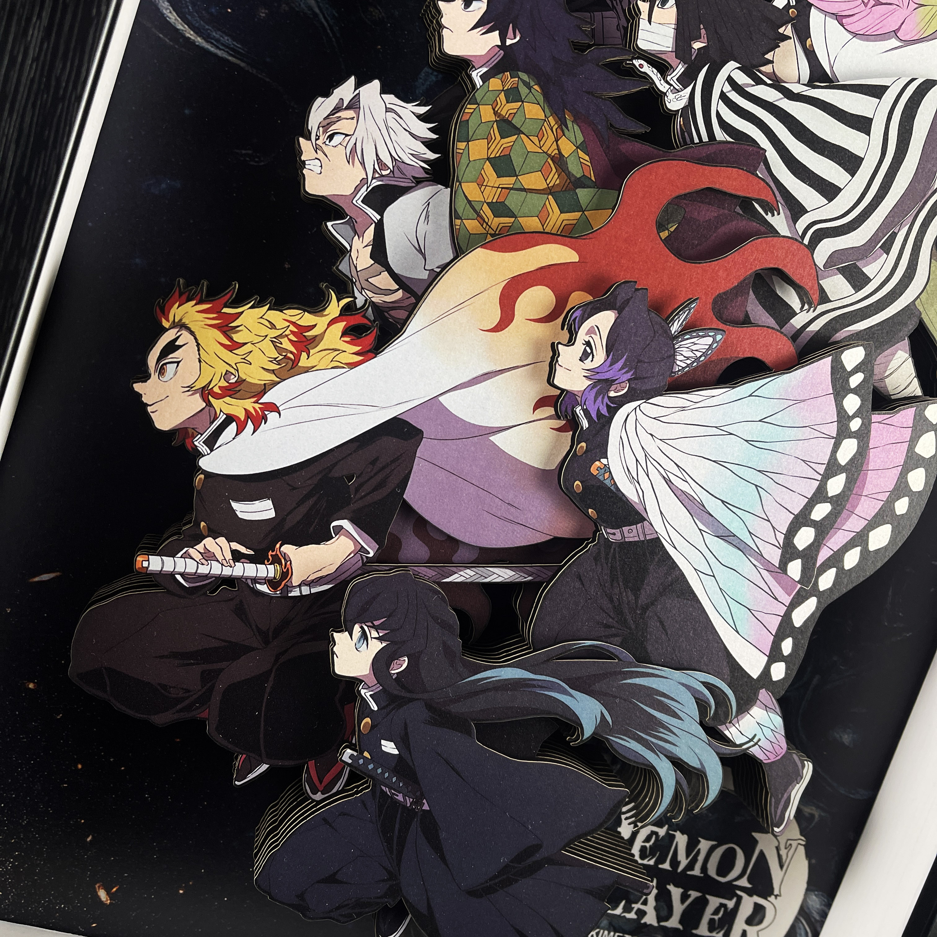 【Pre-sale】KKNM-004 Decorative Painting of Nine Hashiras-Black and White Studio