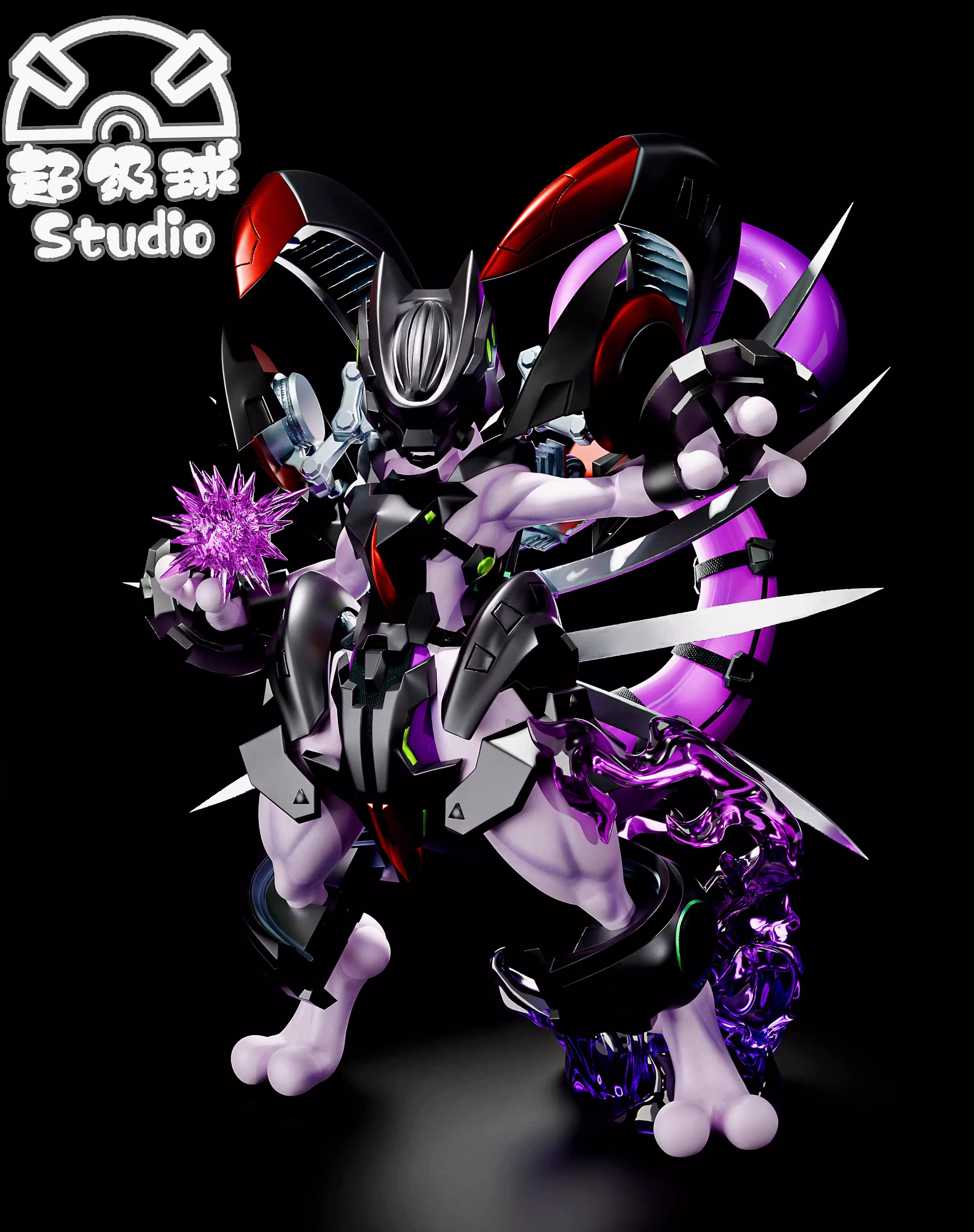 【Pre-sale】1/20 Scale Armored Mewtwo-ChaoJiQiu Studio