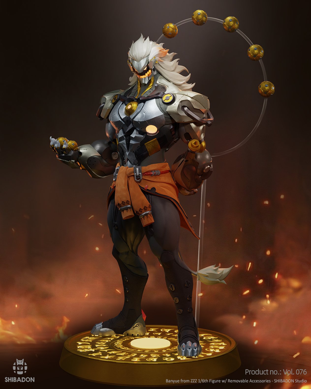 【Pre-sale】1/6 Scale Banyue-Shibadon Studio